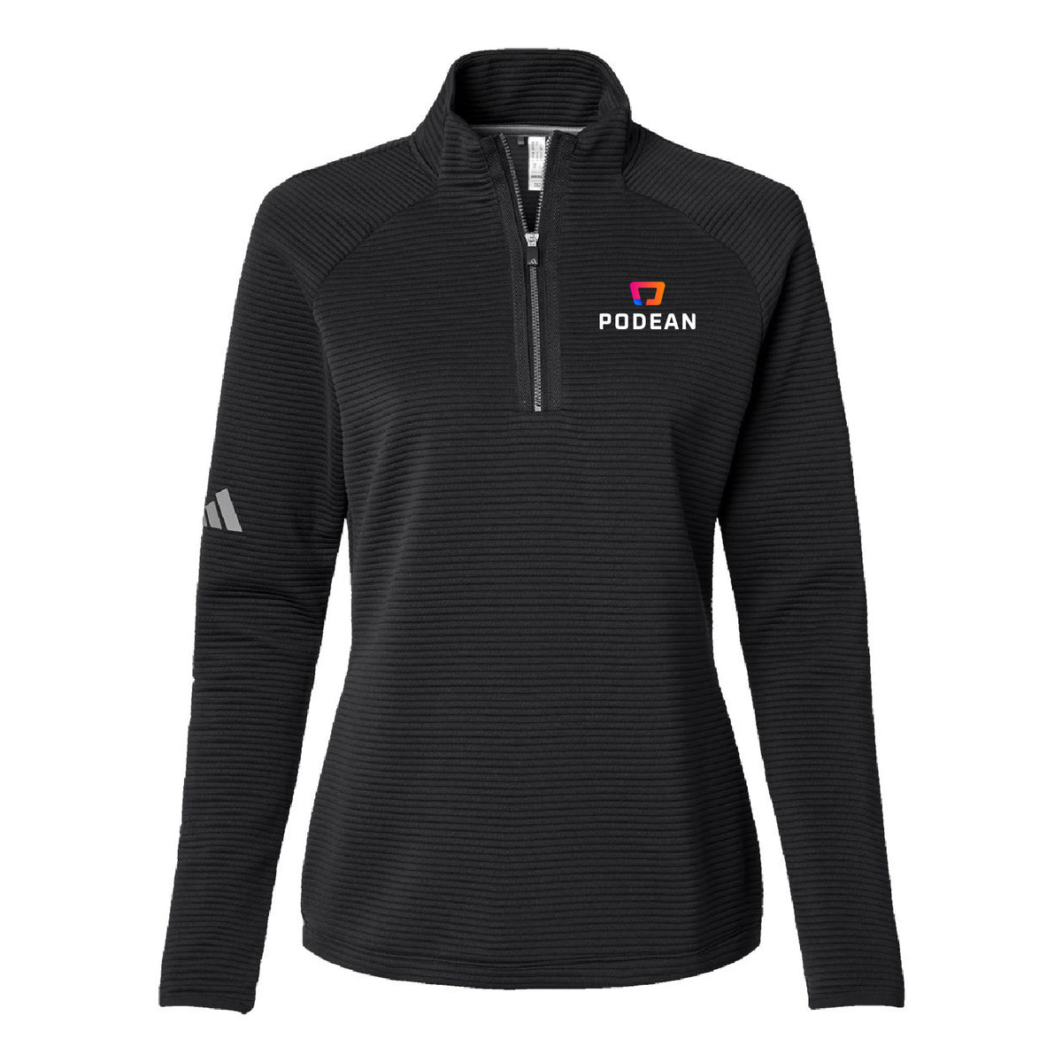 Podean Adidas womens Spacer Quarter-Zip Pullover
