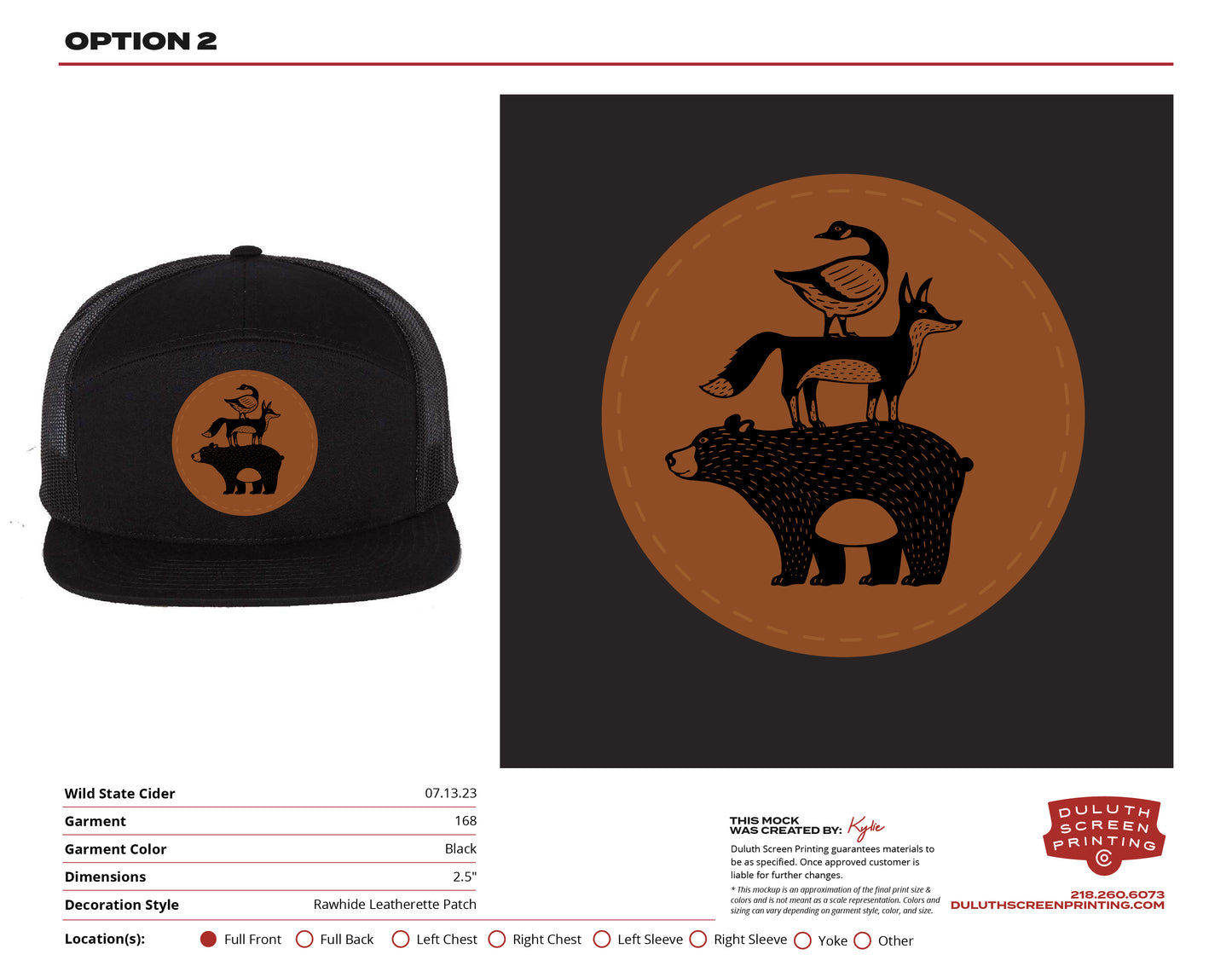 Wild State Richardson 7 Panel Trucker Cap