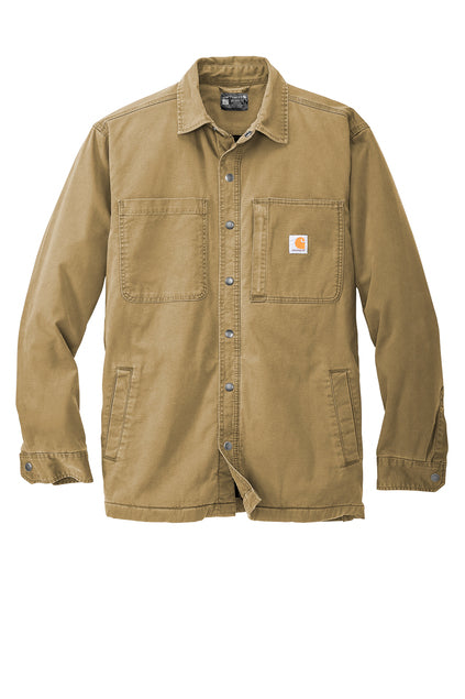 DSP BLANKS Carhartt® Rugged Flex® Fleece-Lined Shirt Jac