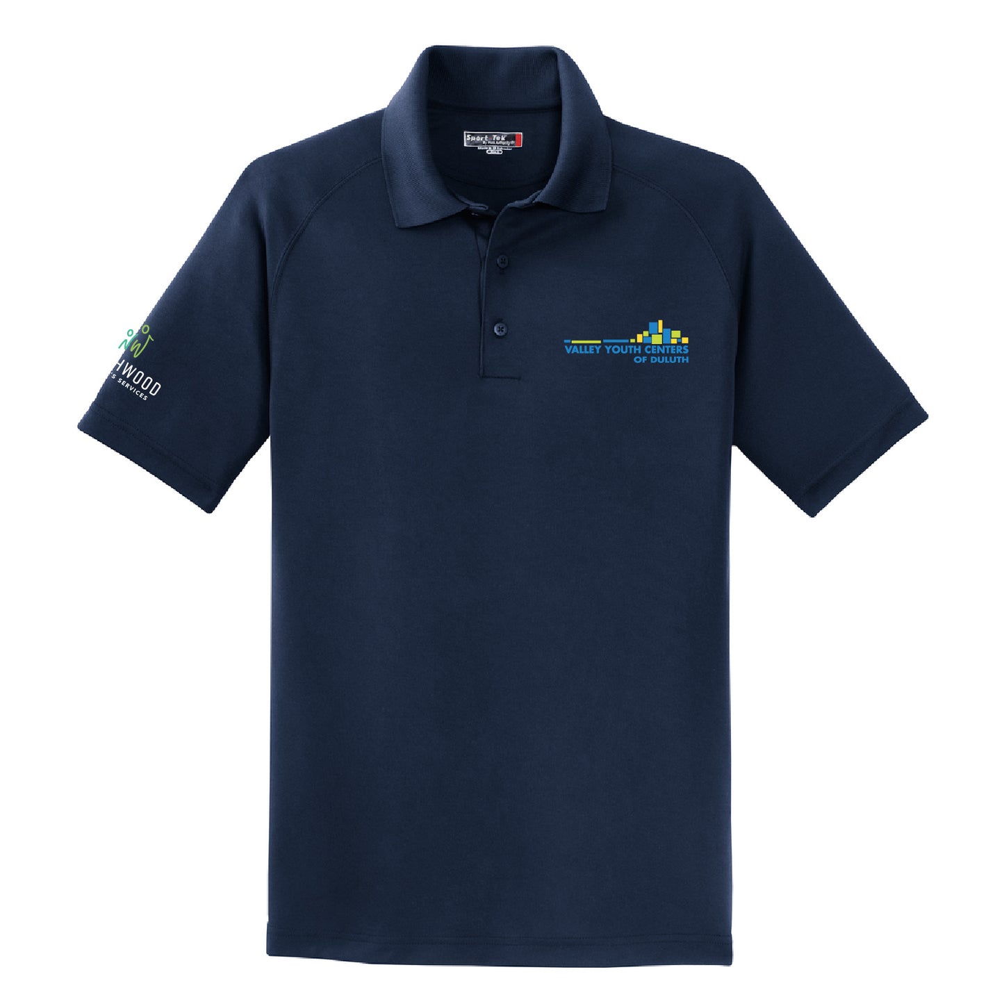 Valley Youth Center Raglan Polo