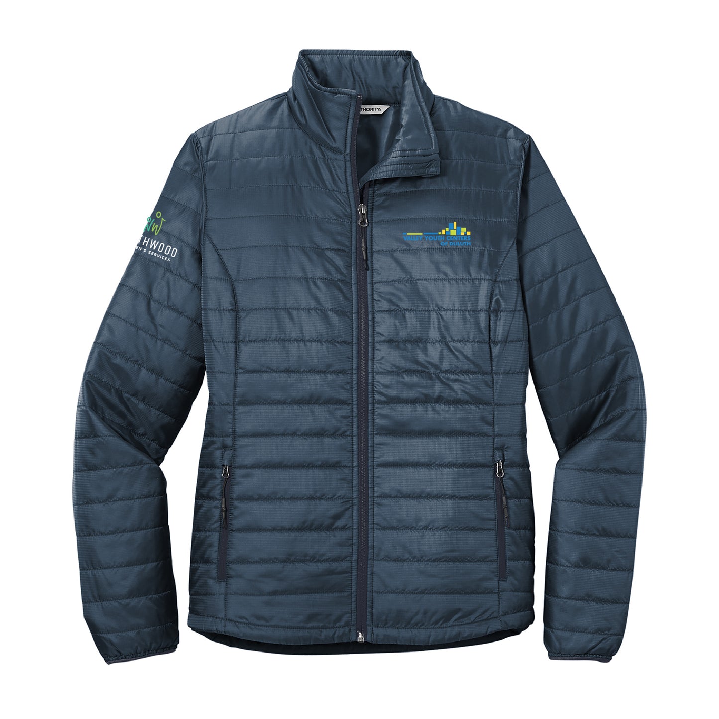 Valley Youth Center Ladies Packable Puffy Jacket