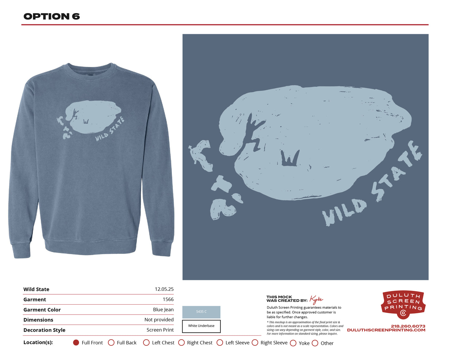 Wild State Garment-Dyed Crewneck