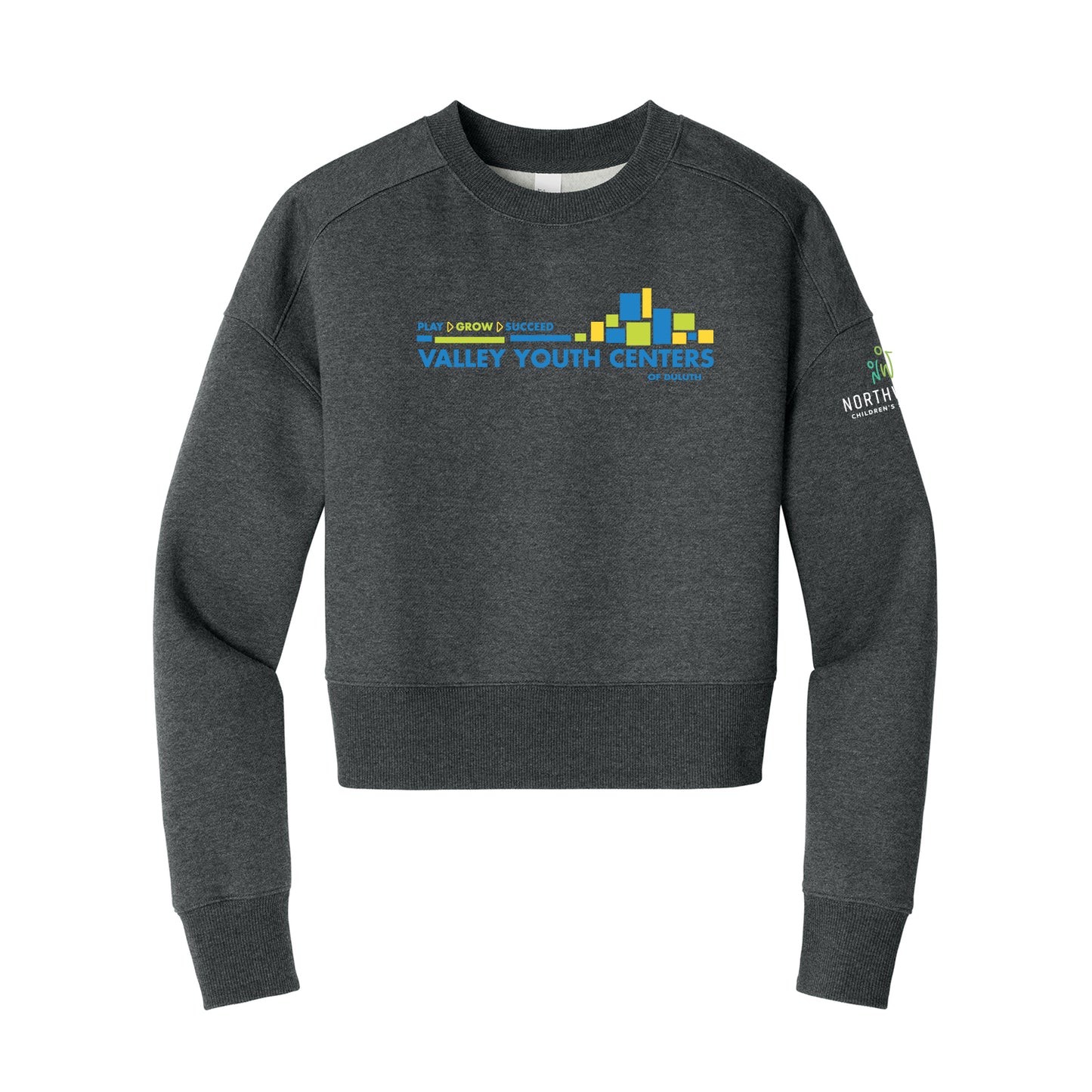 Valley Youth Center Women’s Fleece Cropped Crewneck