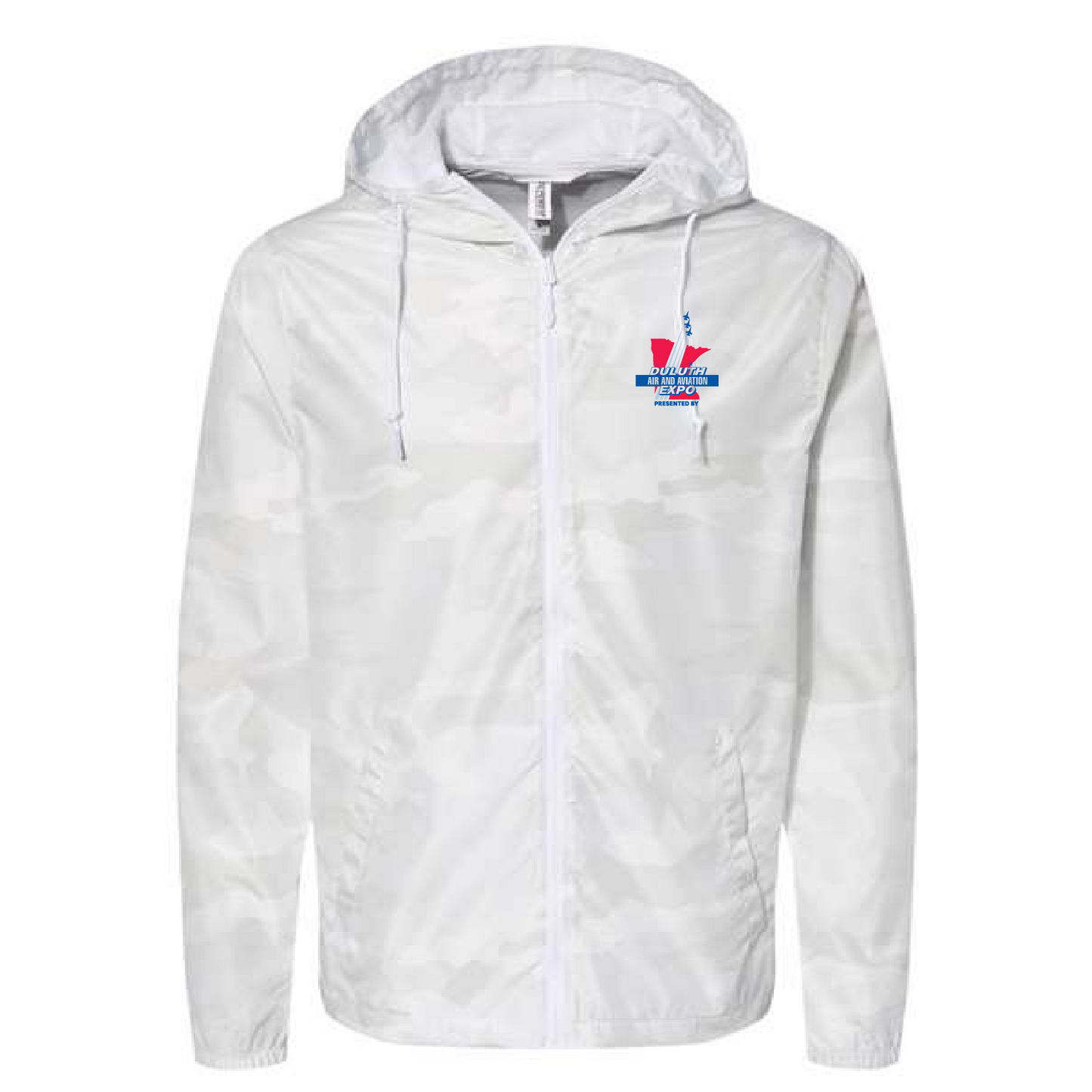 Duluth Airshow Unisex Lightweight Windbreaker Full-Zip Jacket