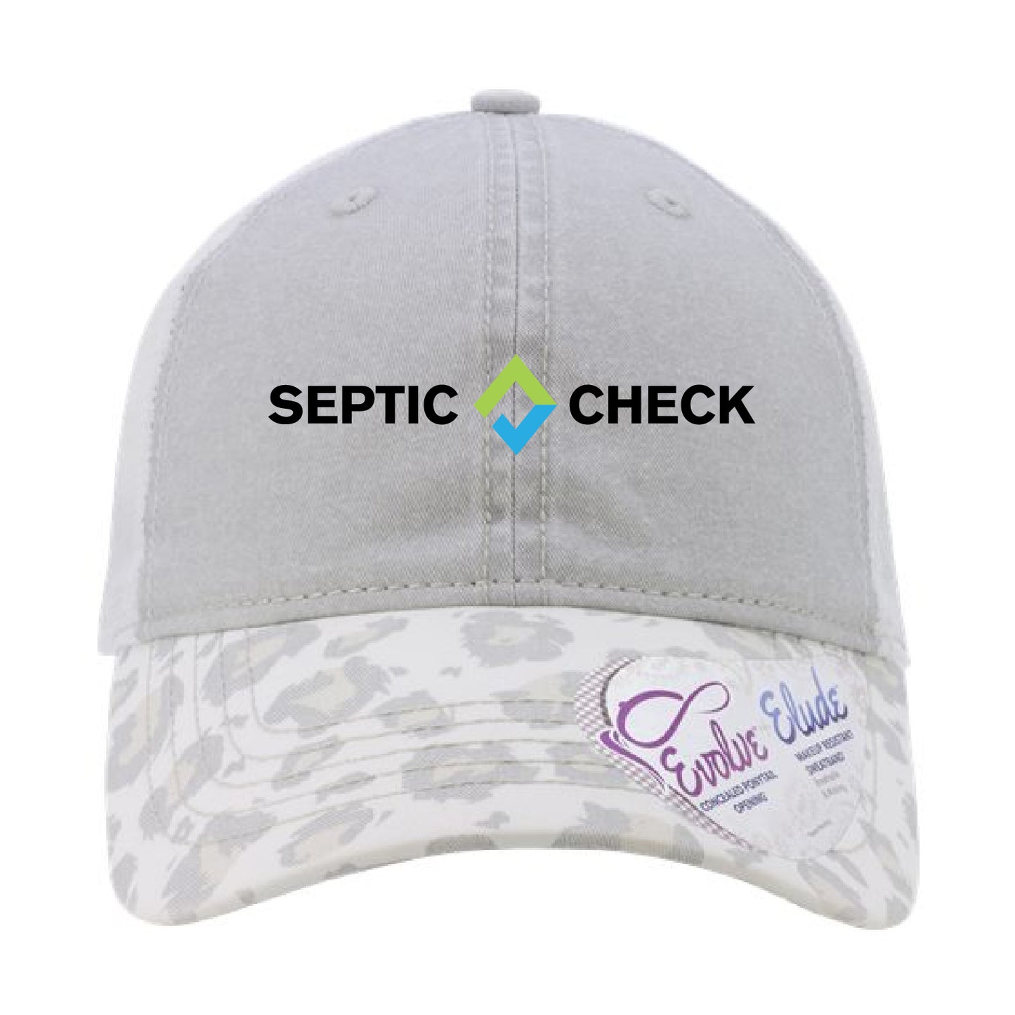 Septic Check Women's Printed Bill with Mesh Back Cap