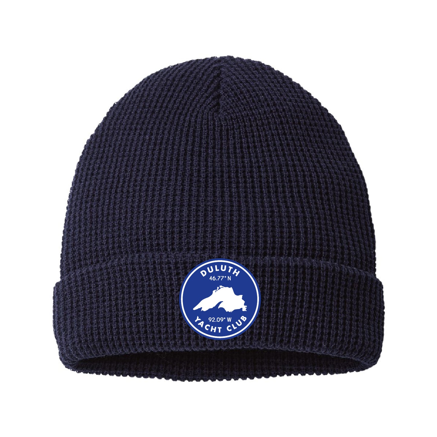 Duluth Yacht Club Waffle Cuffed Beanie