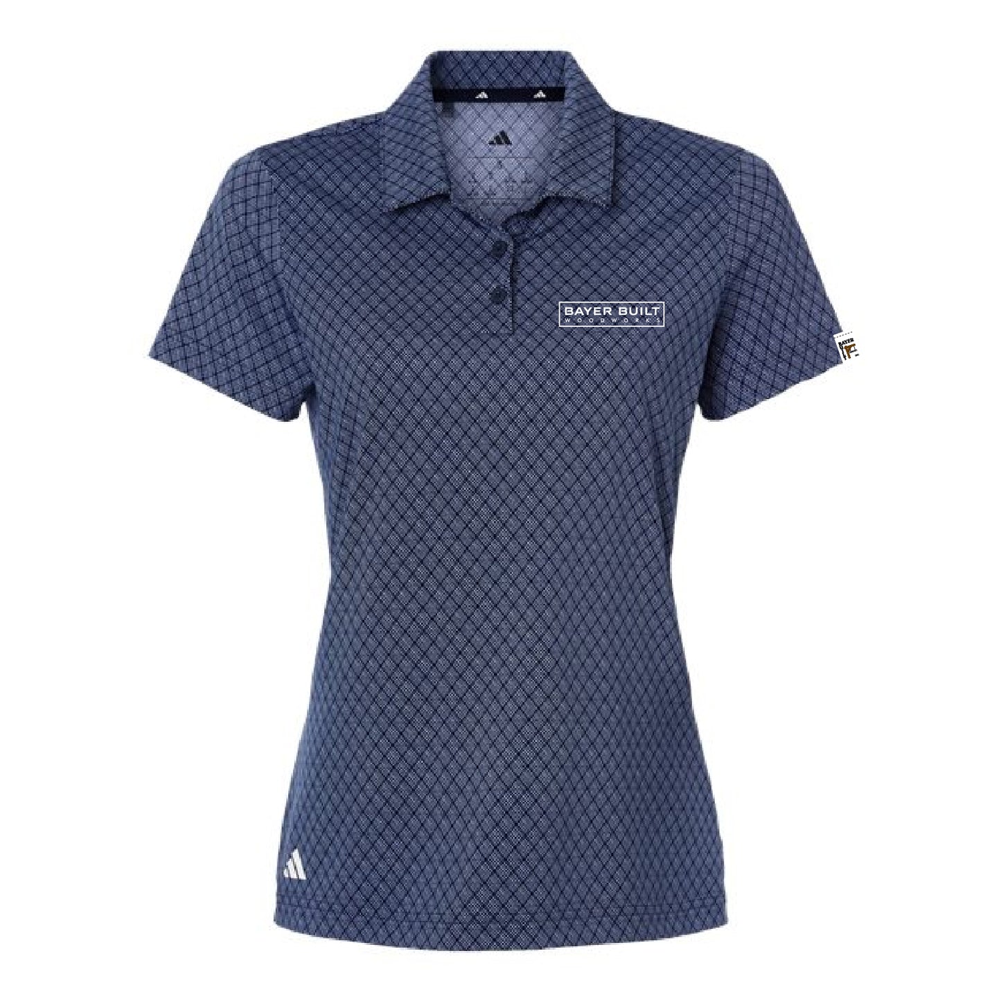 Bayer Built Seasonal Women's 4-Way Stretch Printed Polo