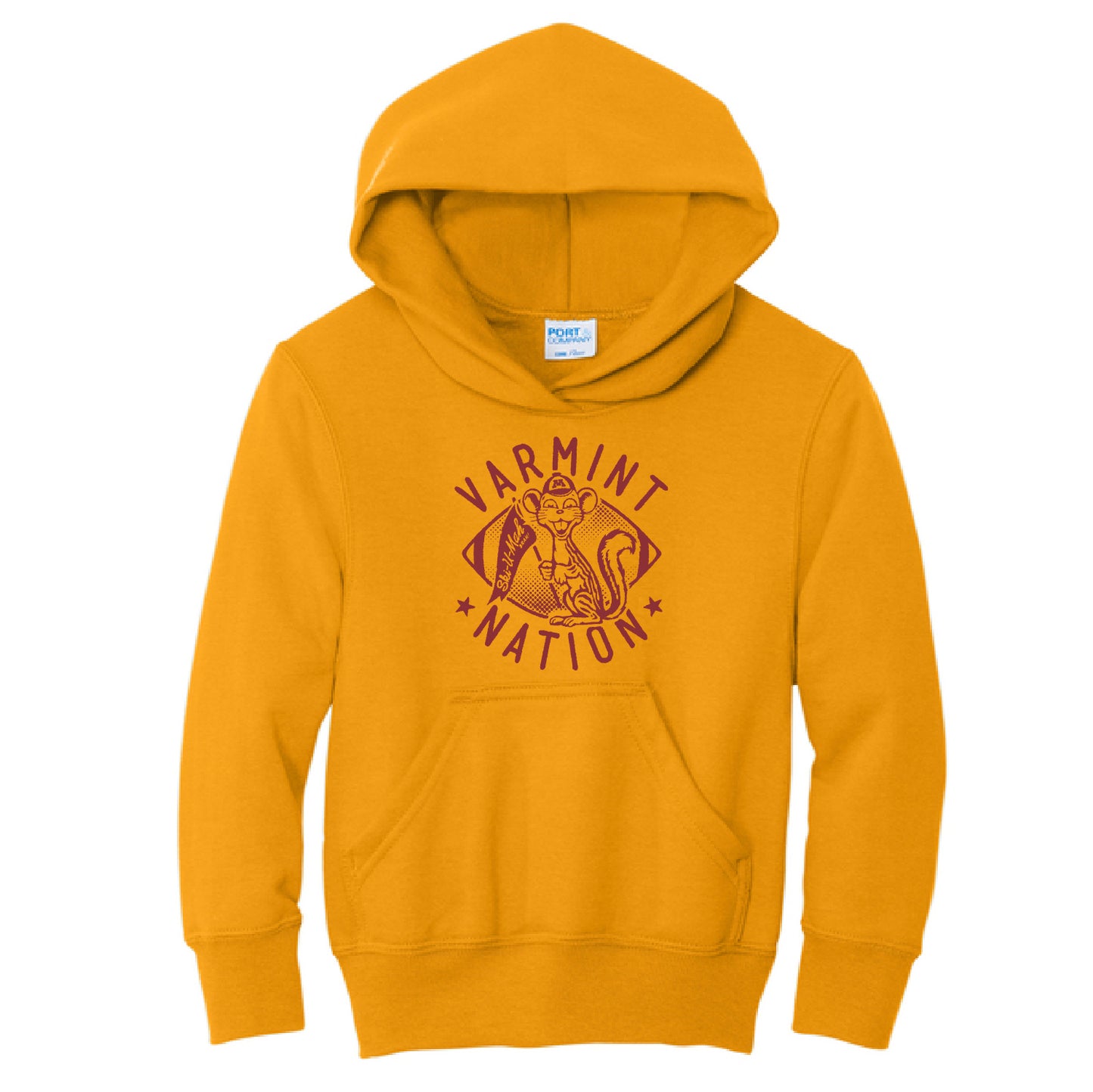 Varmint Nation Youth Core Fleece Pullover Hooded Sweatshirt