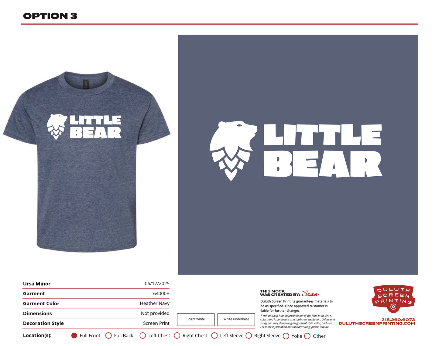 Ursa Youth Softstyle® T-Shirt Little Bear