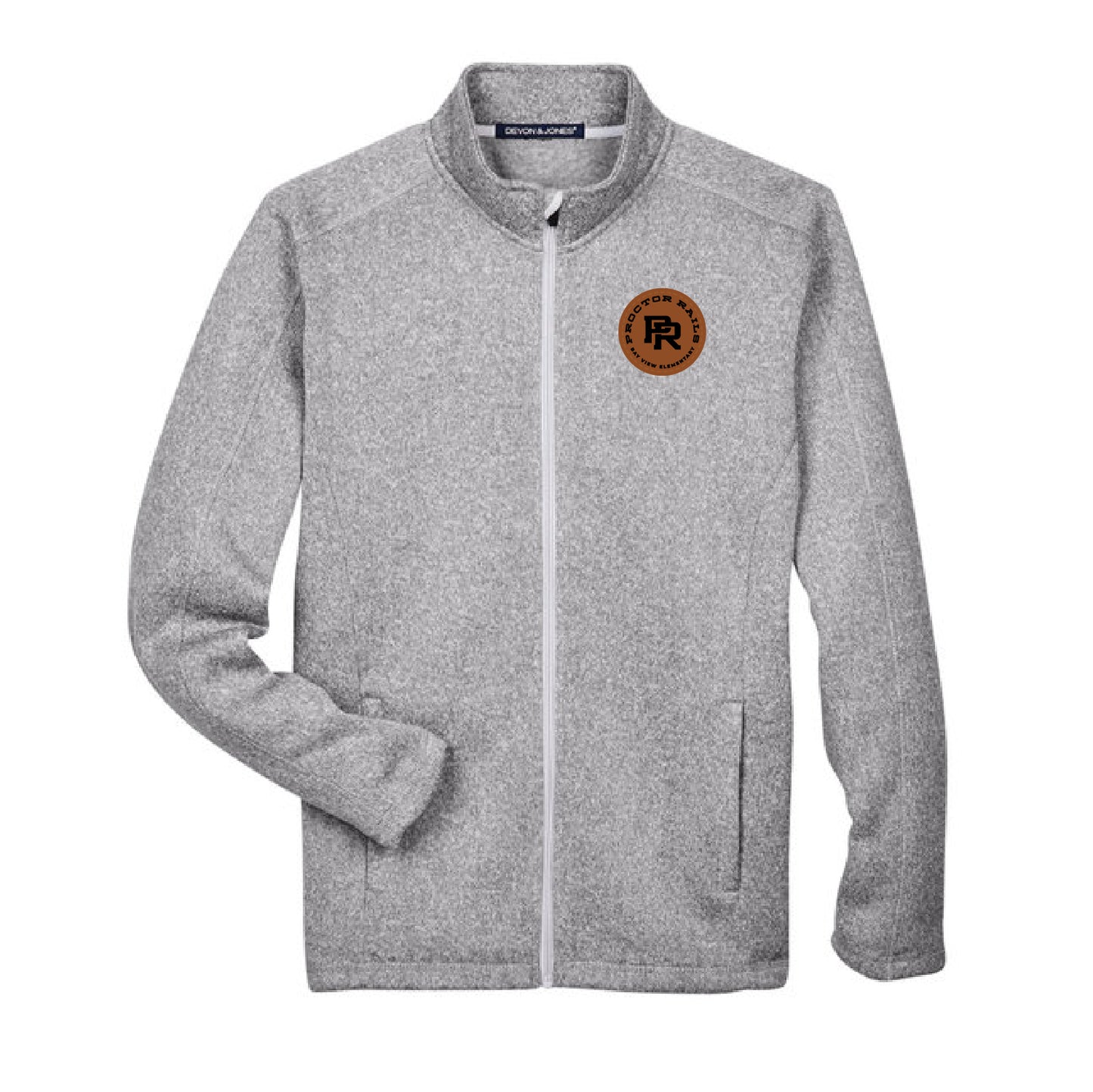 Bay View Adult Bristol Sweater Fleece Quarter-Zip