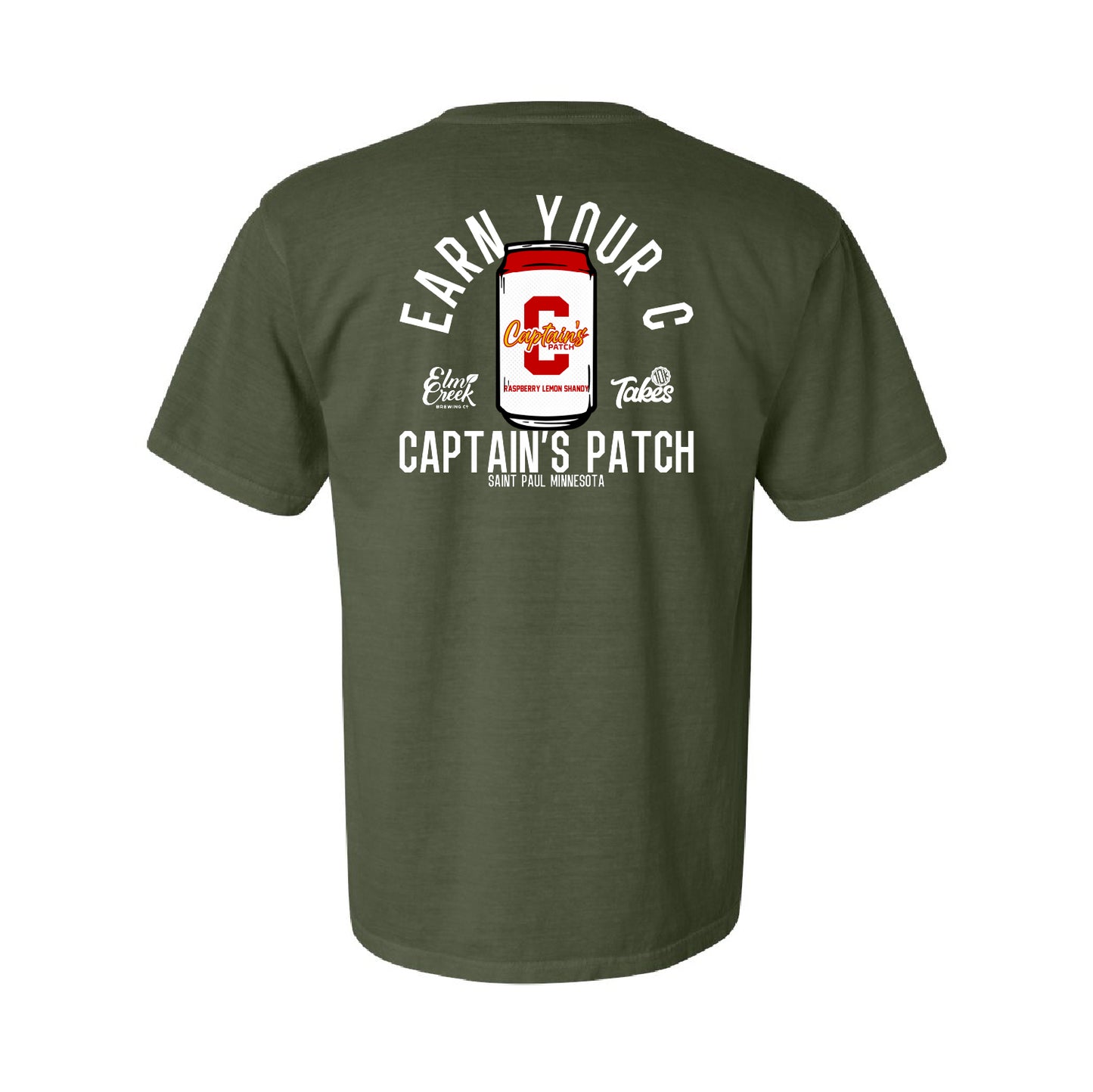 10K Captain's Patch Heavyweight T-shirt