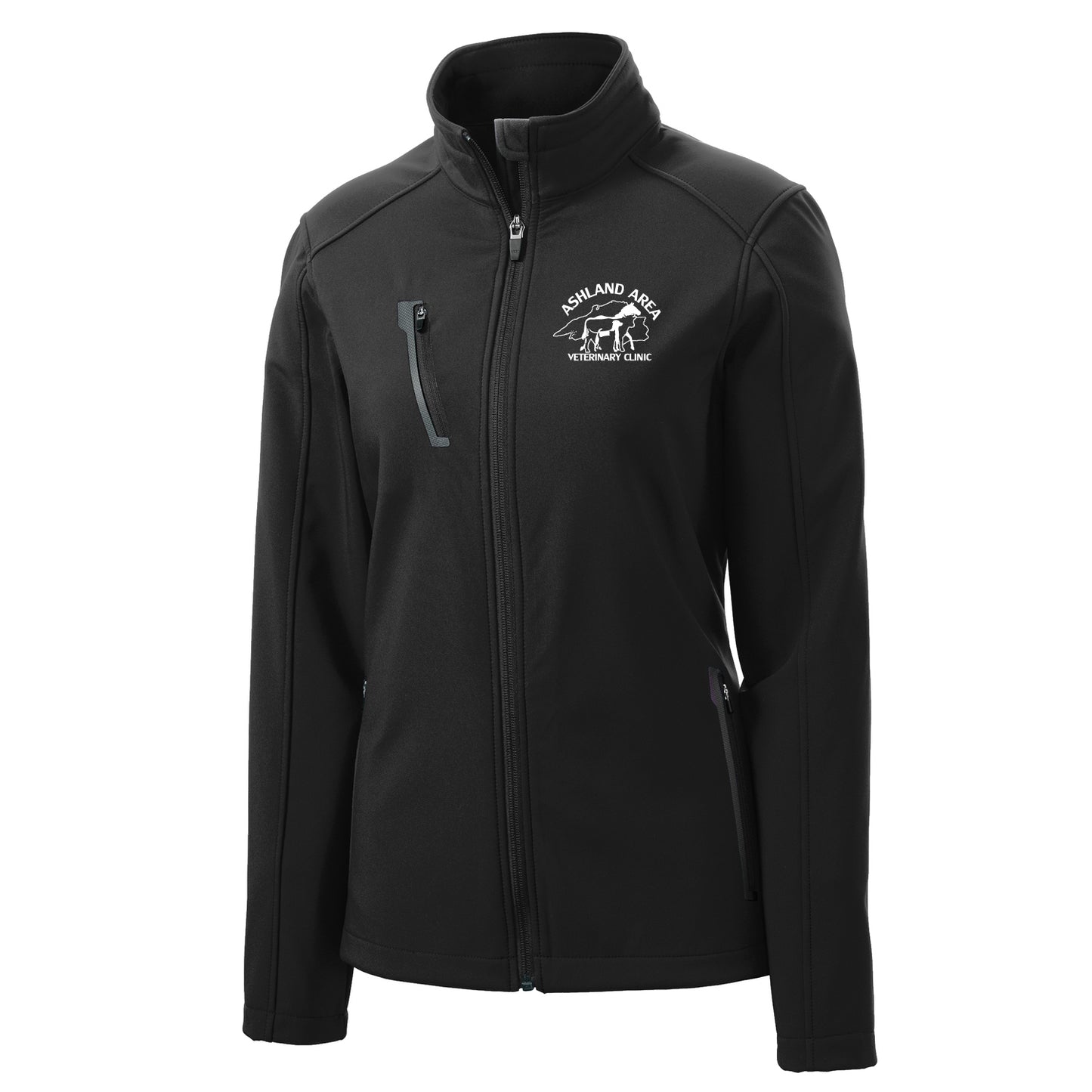 Ashland Vet Clinic Ladies Welded Soft Shell Jacket