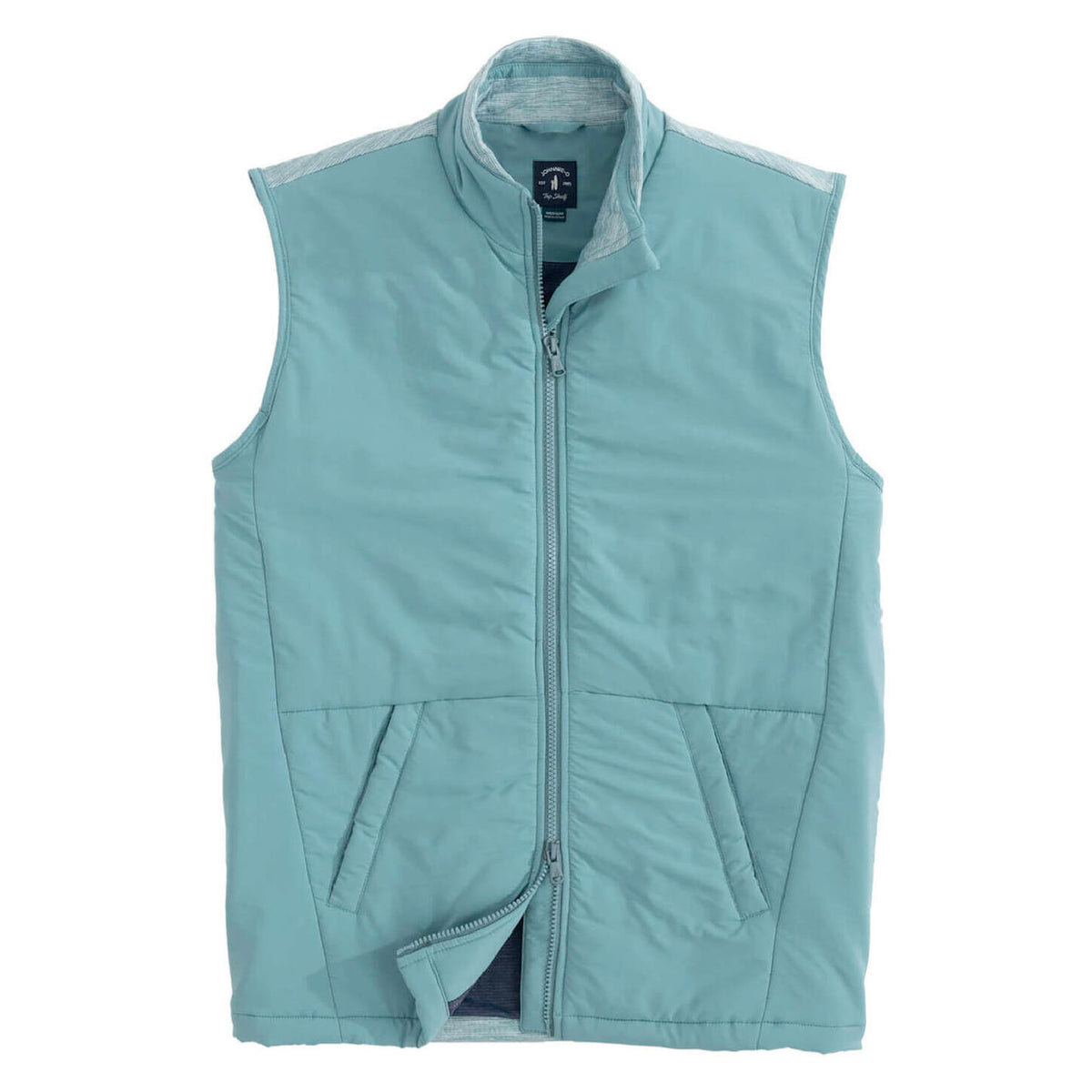 Johnnie-O Men's Huck PREP-FORMANCE Mixed Media Vest