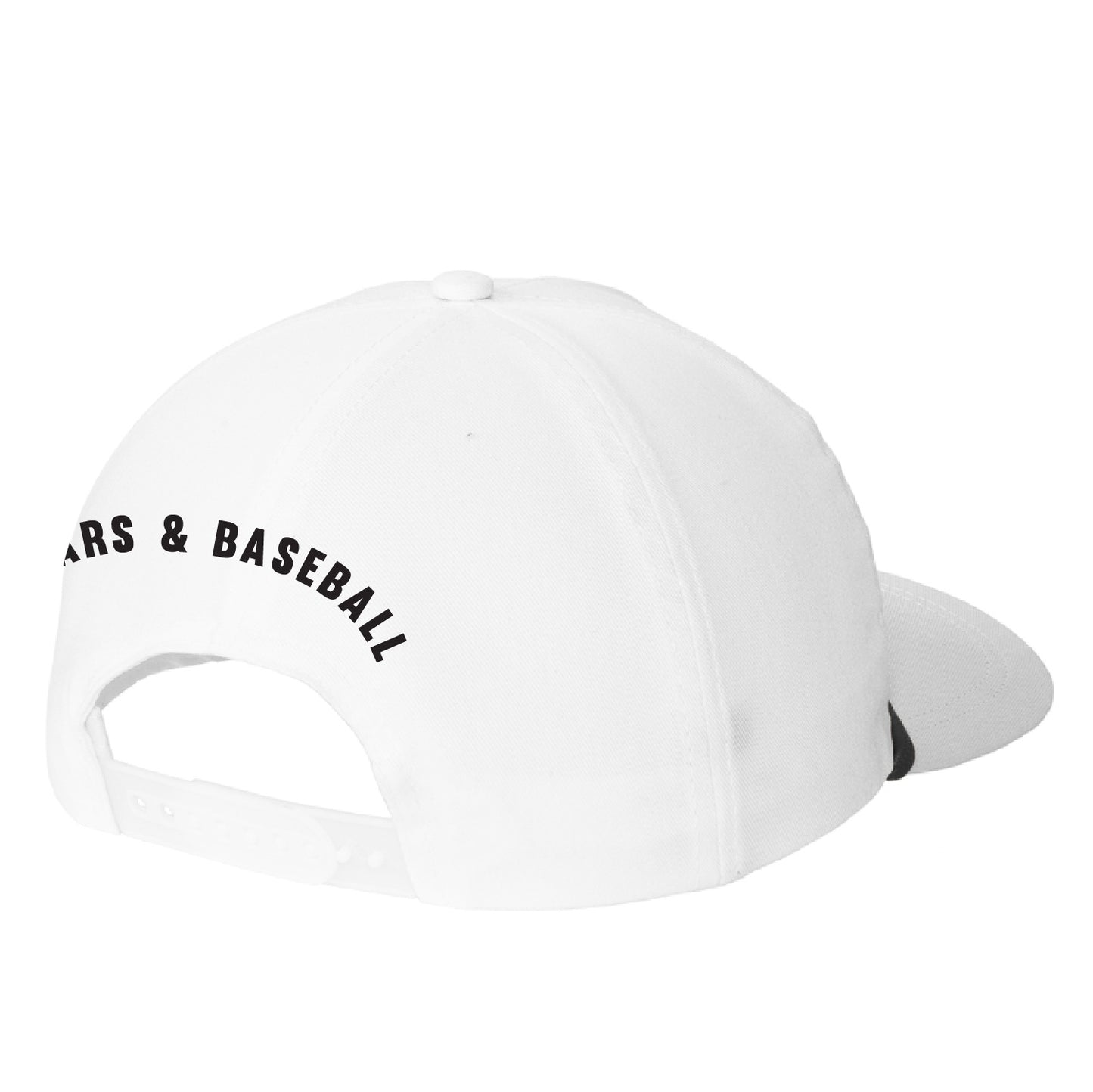 Cigars and Baseball Snapback Five-Panel Rope Cap