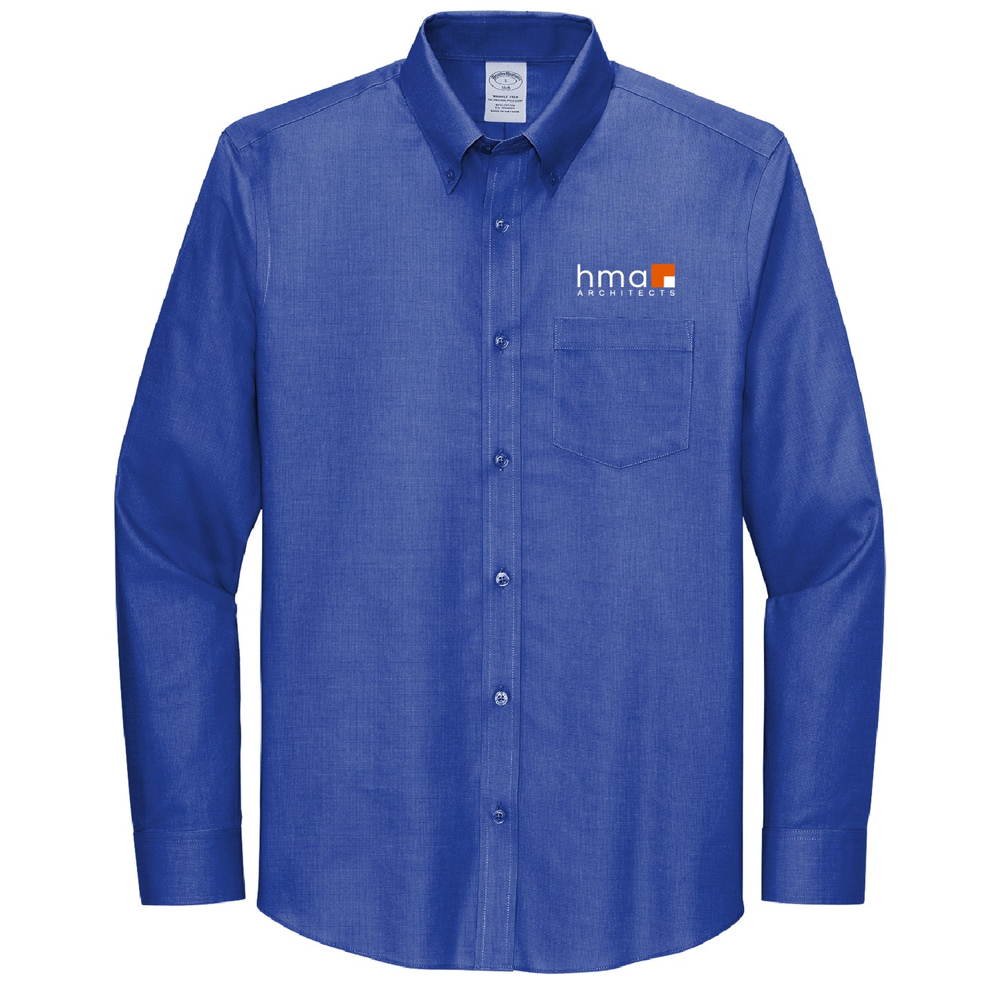 HMA Brooks Brother Wrinkle Free Stretch Nailheat Shirt