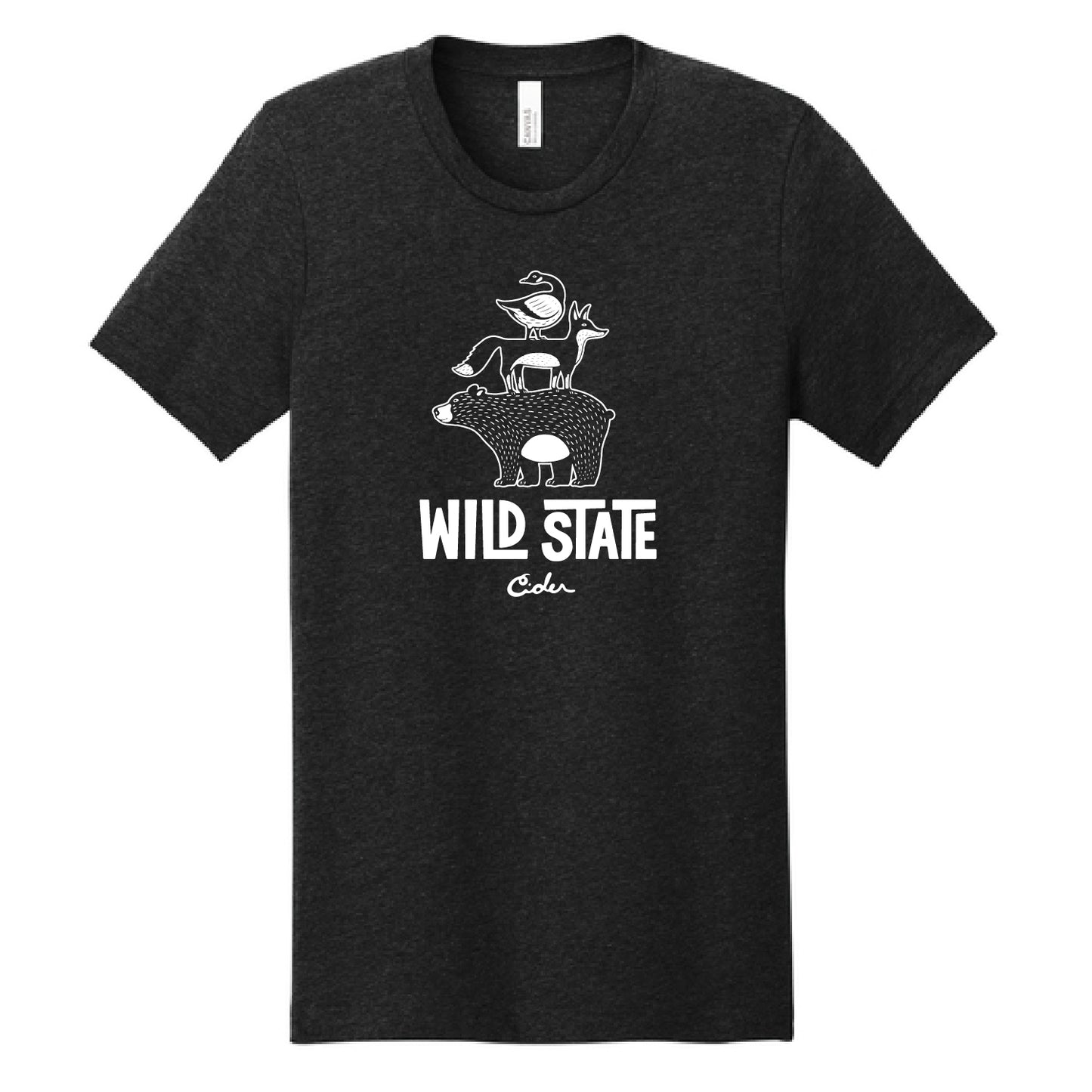 Wild State Animal Stack Tee - 3001CVC