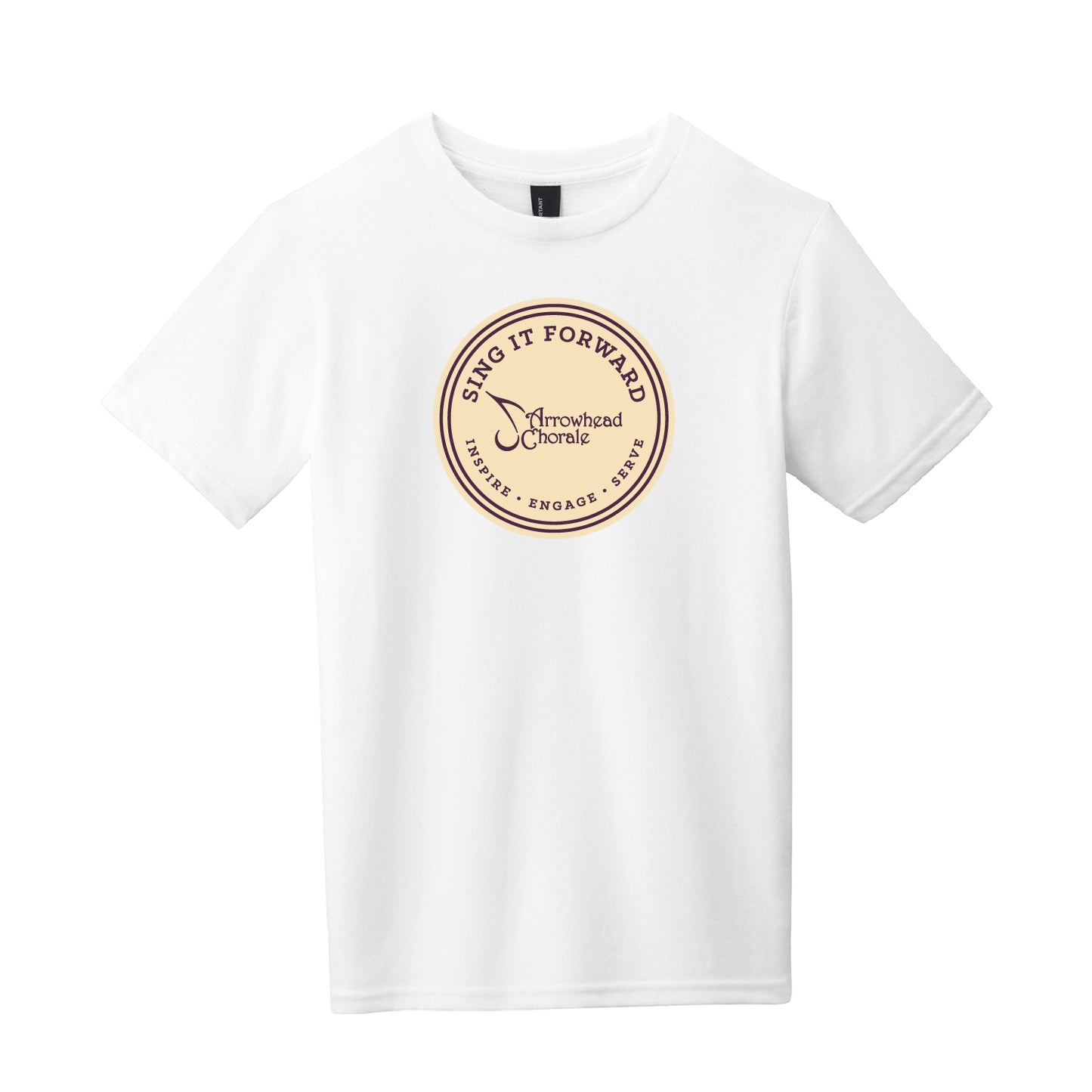 Arrowhead Chorale Sing It Forward Youth Soft Tee