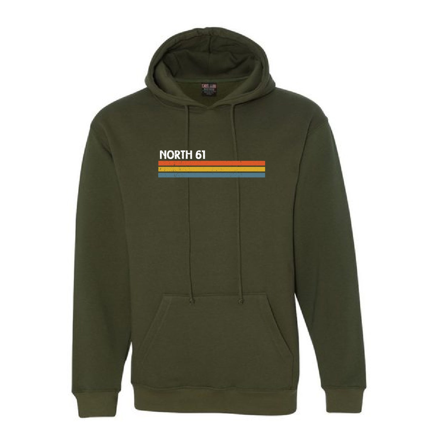 North 61 Unisex USA-Made Hooded Sweatshirt