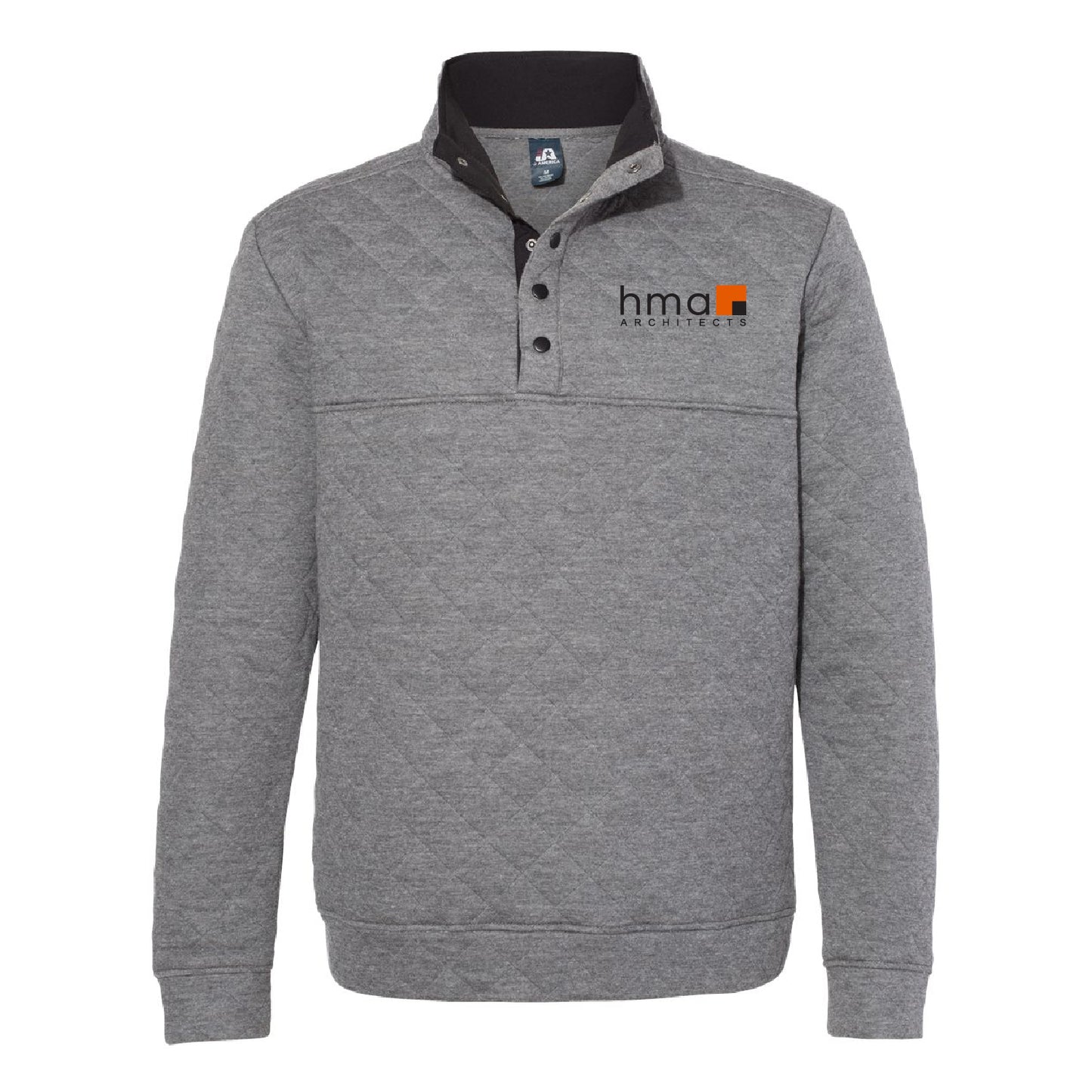 HMA Quilted Snap Pullover