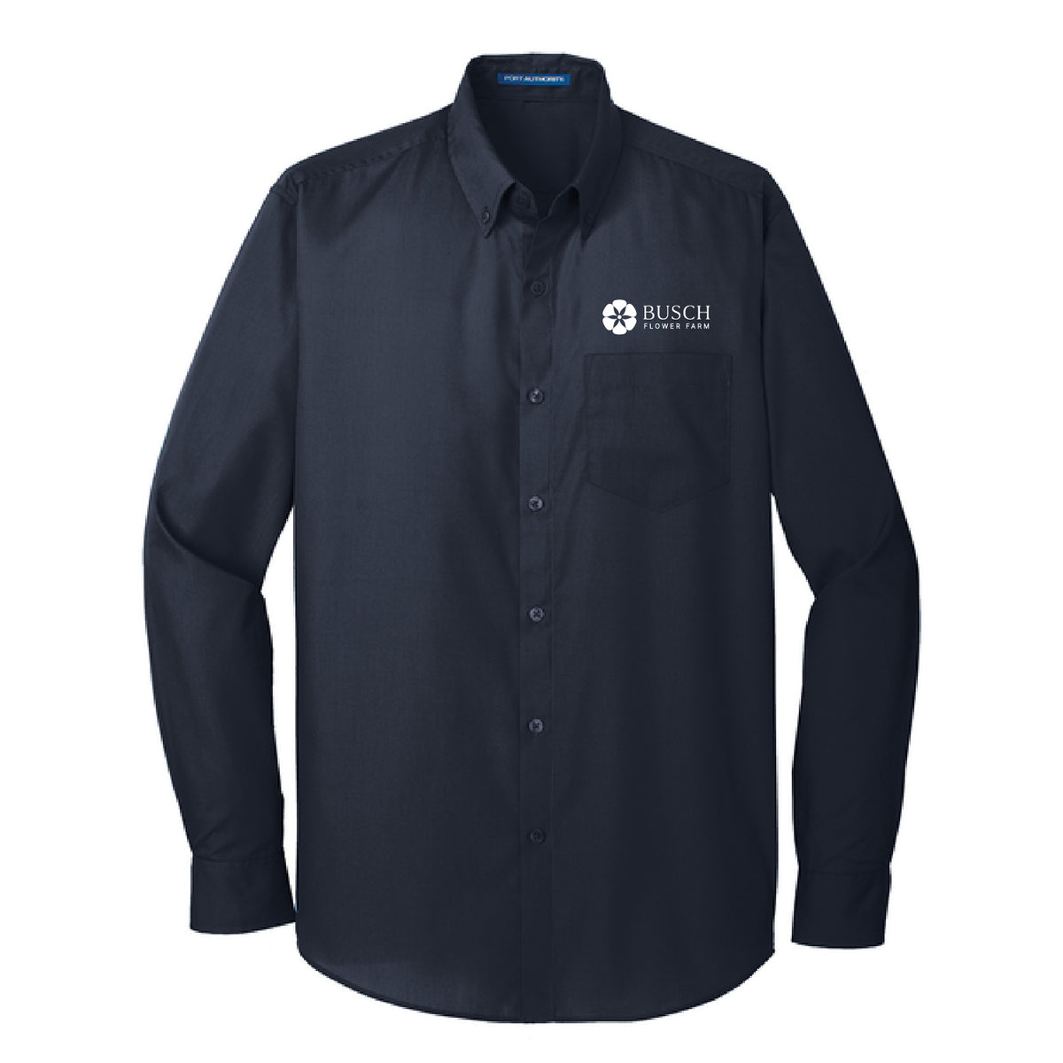 LBR Long Sleeve Carefree Poplin Shirt