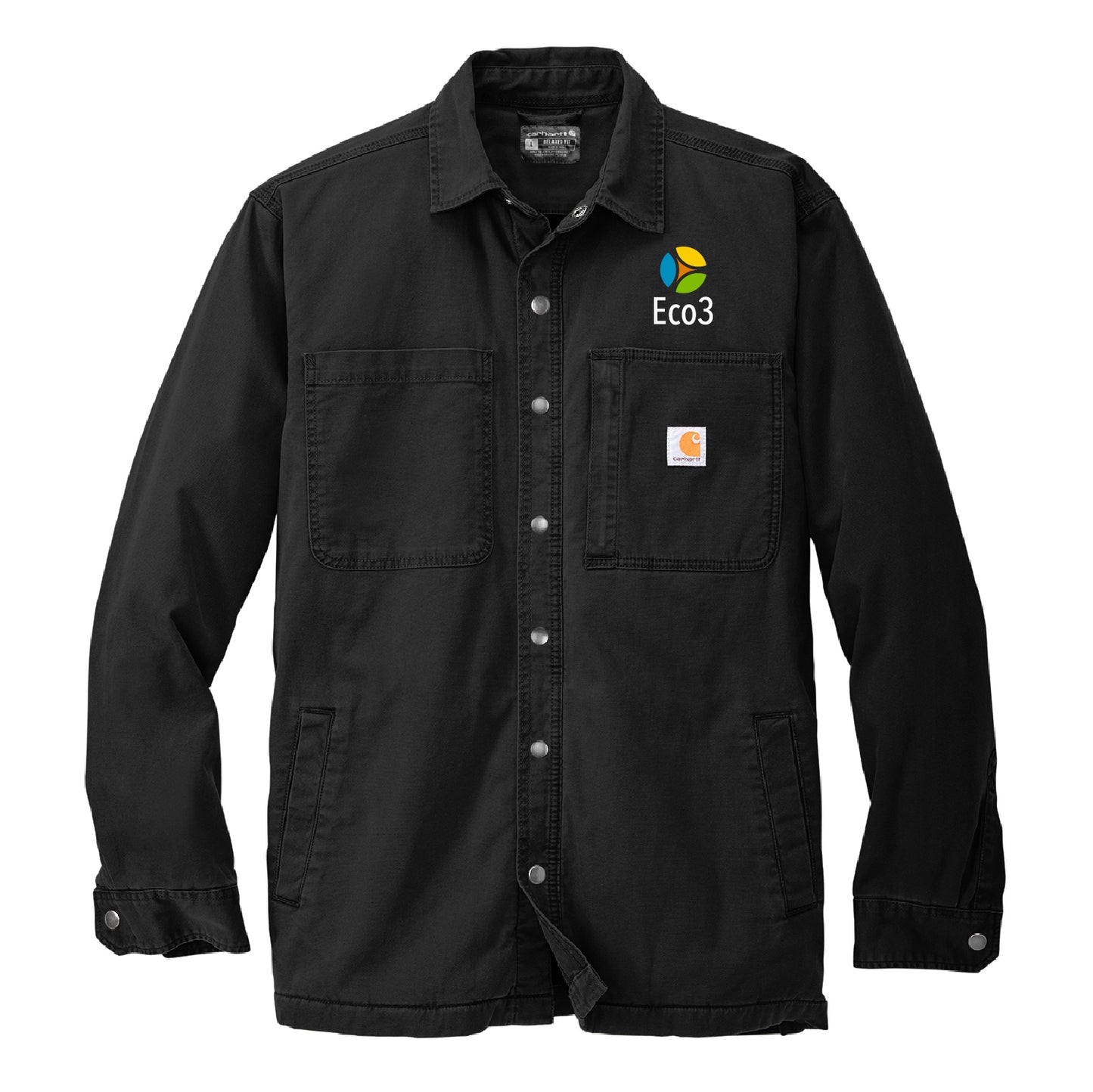 Eco3 Carhartt® Rugged Flex® Fleece-Lined Shirt Jacket