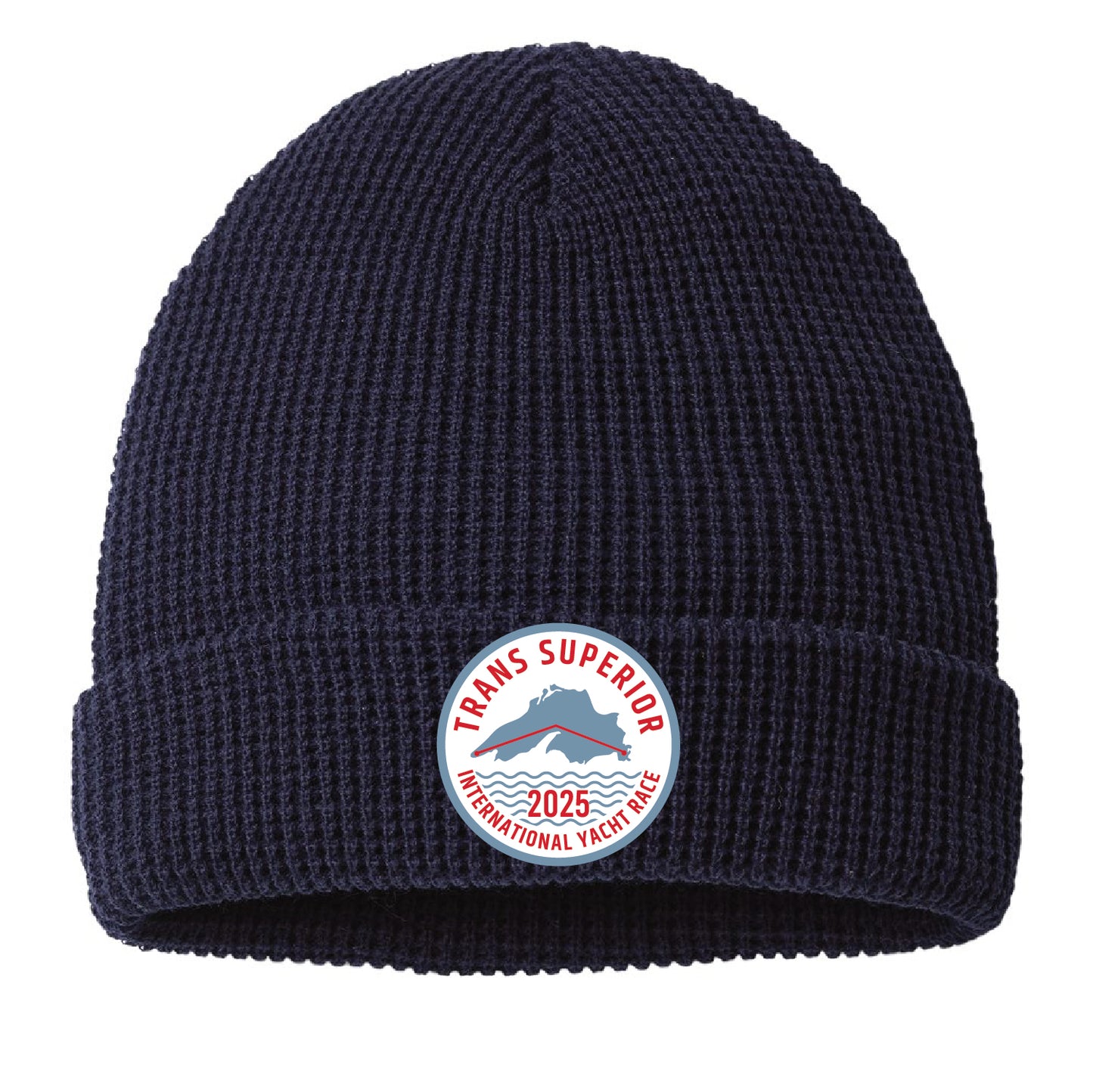 Trans Superior Yacht Race Waffle Cuffed Beanie