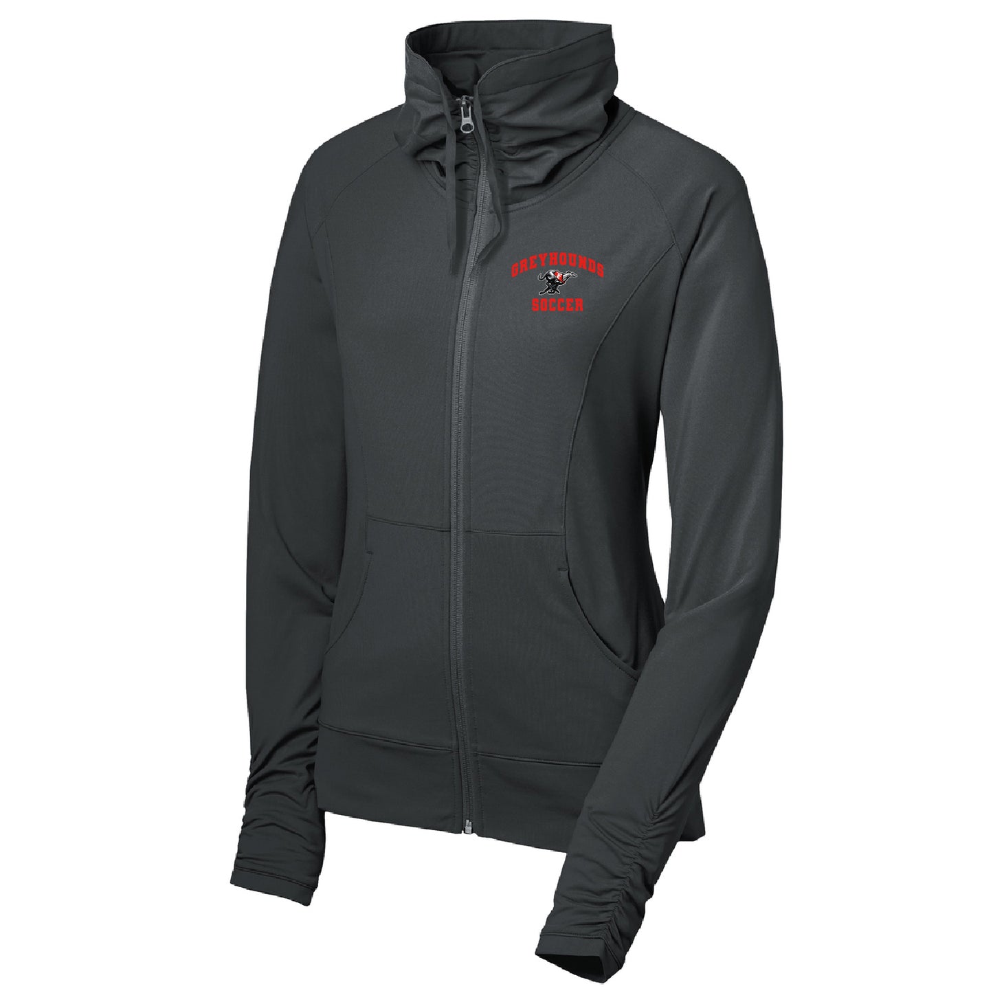 East Boys Soccer Ladies Sport-Wick® Stretch Full-Zip Jacket