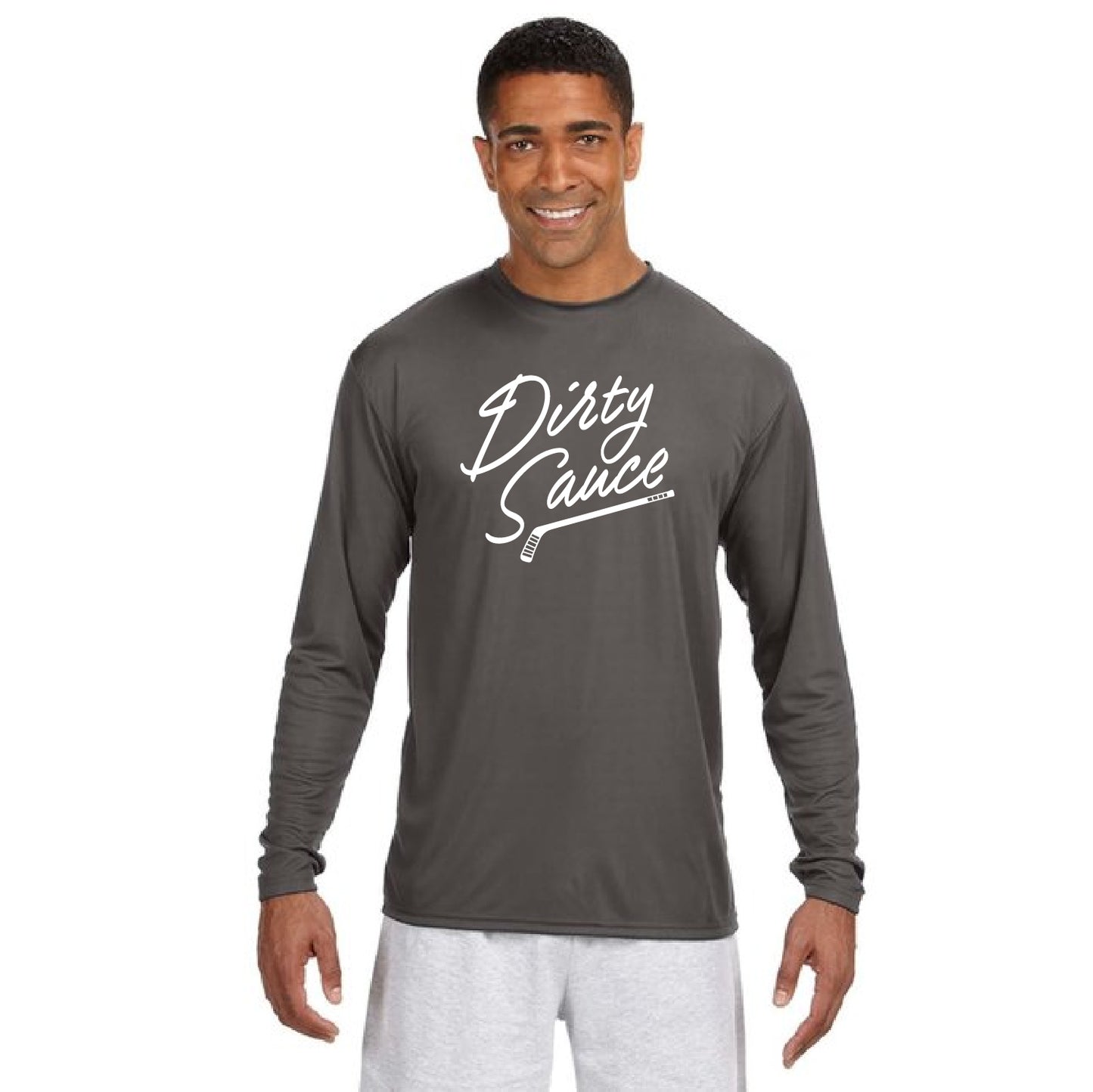 Dirty Sauce Hockey Unisex Cooling Performance Long Sleeve T-shirt