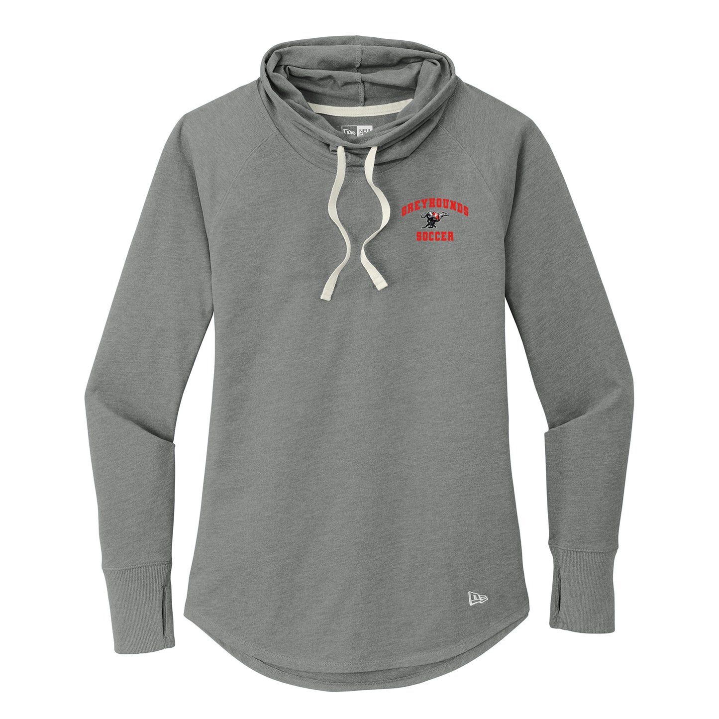 East Boys Soccer Ladies Sueded Cotton Blend Cowl Tee