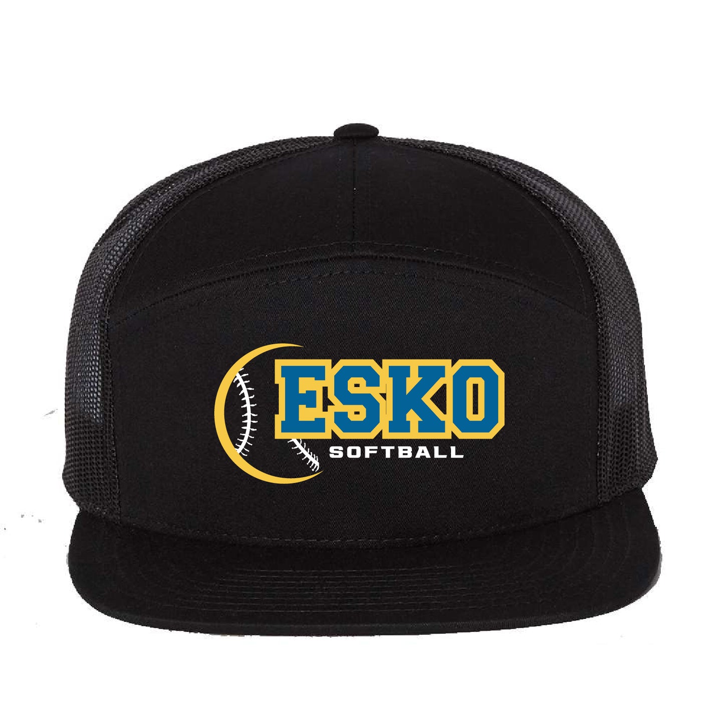 Esko Softball Seven-Panel Trucker Cap
