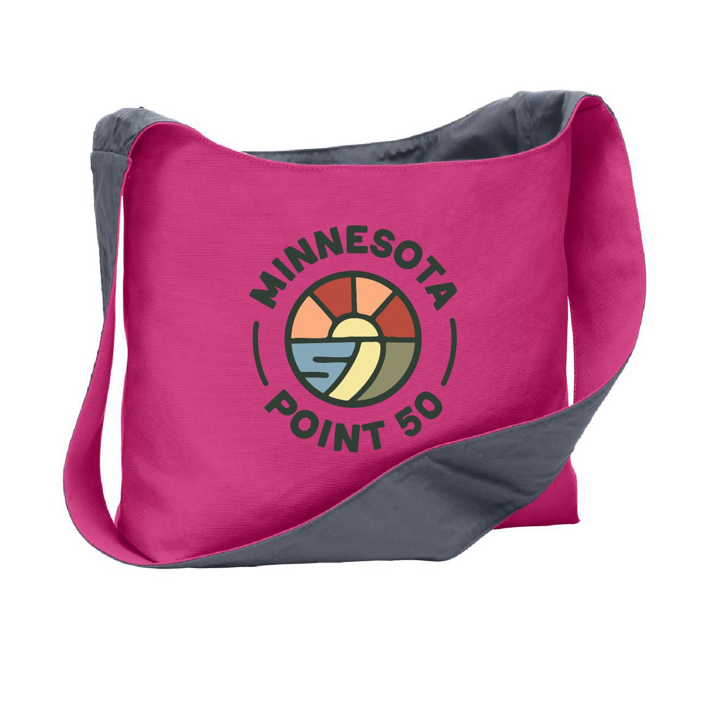 Minnesota Point 50 Cotton Canvas Sling Bag