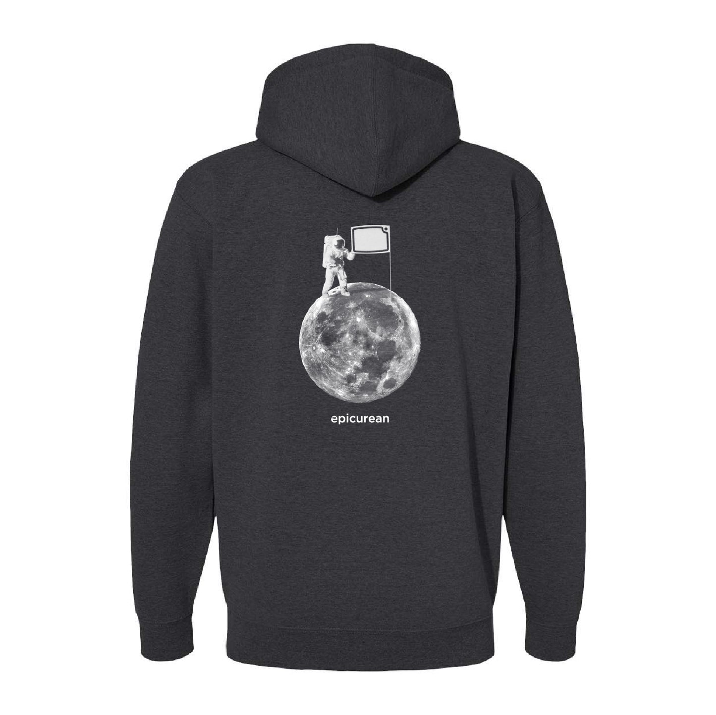 Epicurean Heavyweight Full-Zip Hooded Sweatshirt (Astronaut)