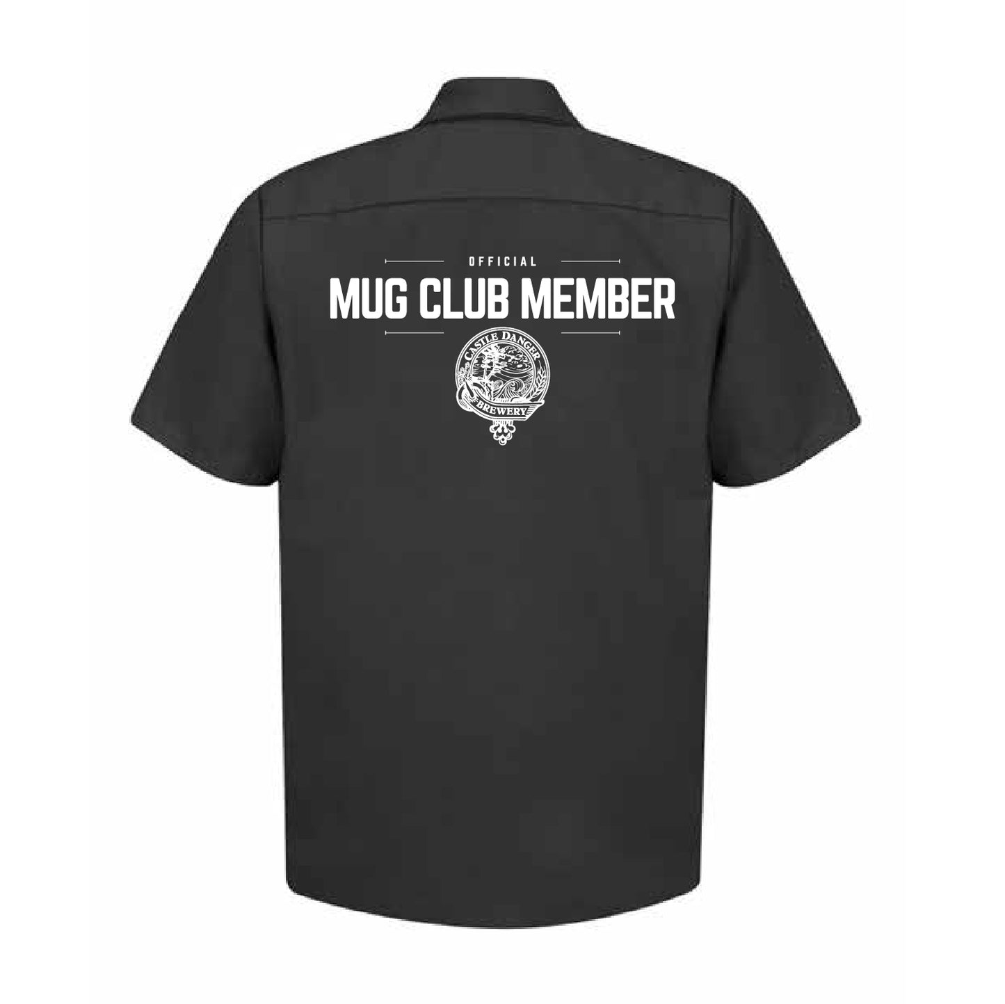 Castle Danger Brewing Wholesale Red Kap® Short Sleeve Industrial Work Shirt