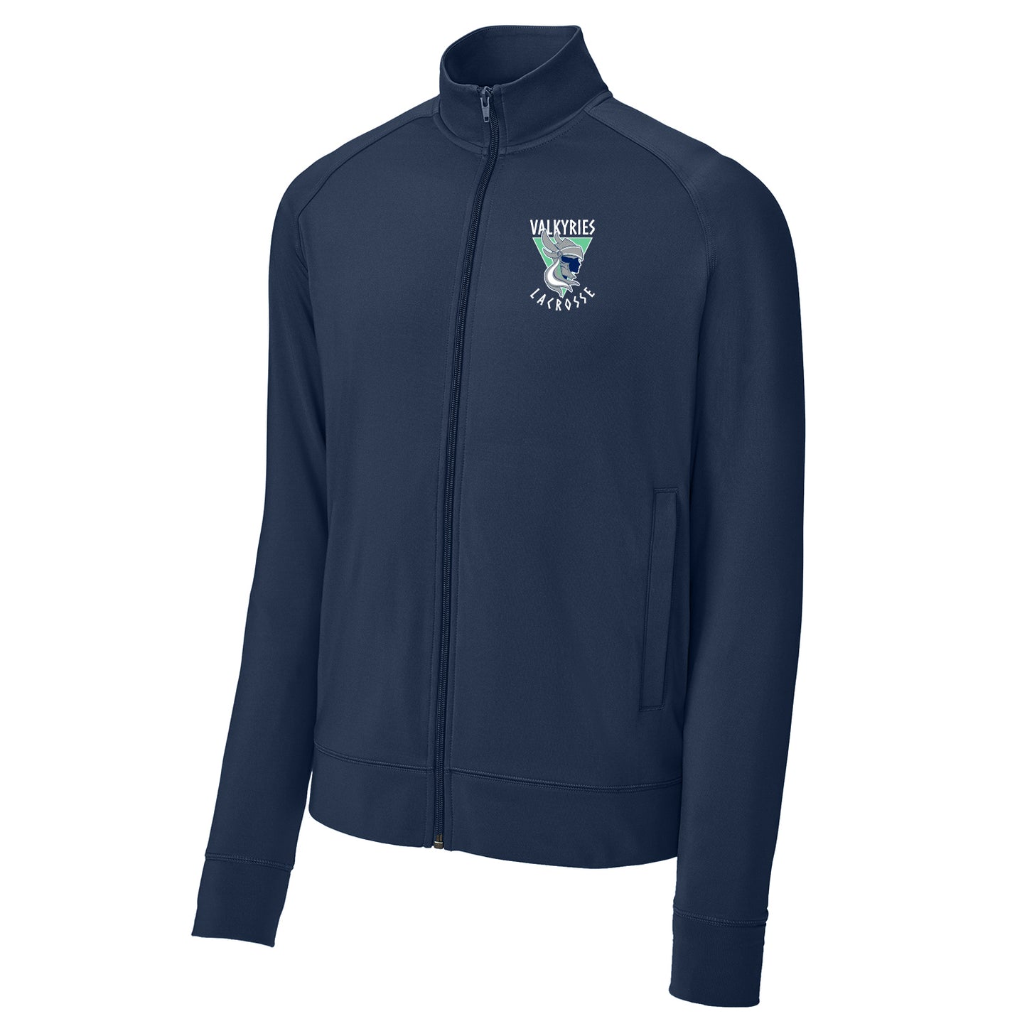 218 Lax Valkyries Stretch Full-Zip Cadet Jacket