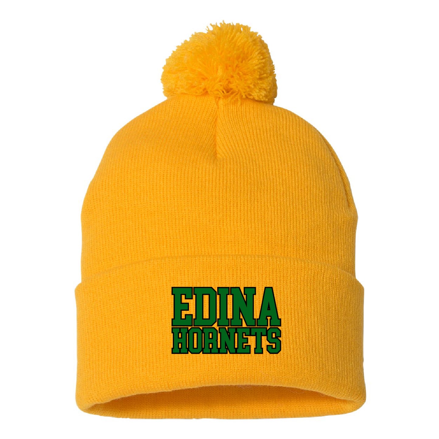 Edina Hornets 12in Pom-Pom Beanie