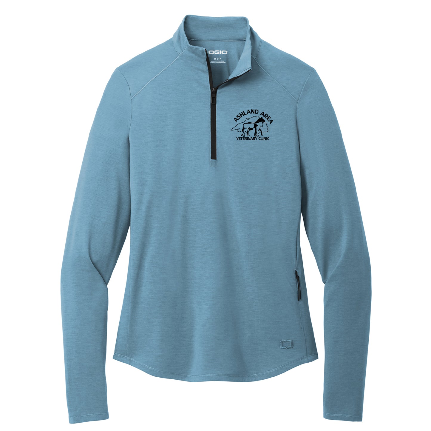 Ashland Vet Clinic Nike OGIO Ladies Motion 1/4-Zip