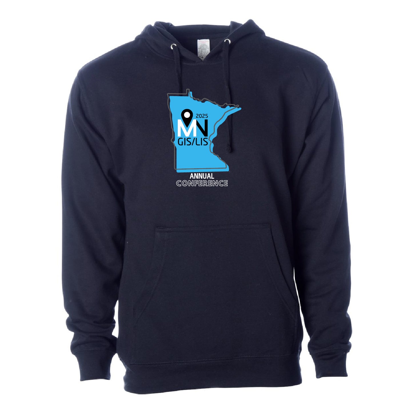 MN GIS/LIS Midweight Hooded Sweatshirt Consortium Logo (2025)