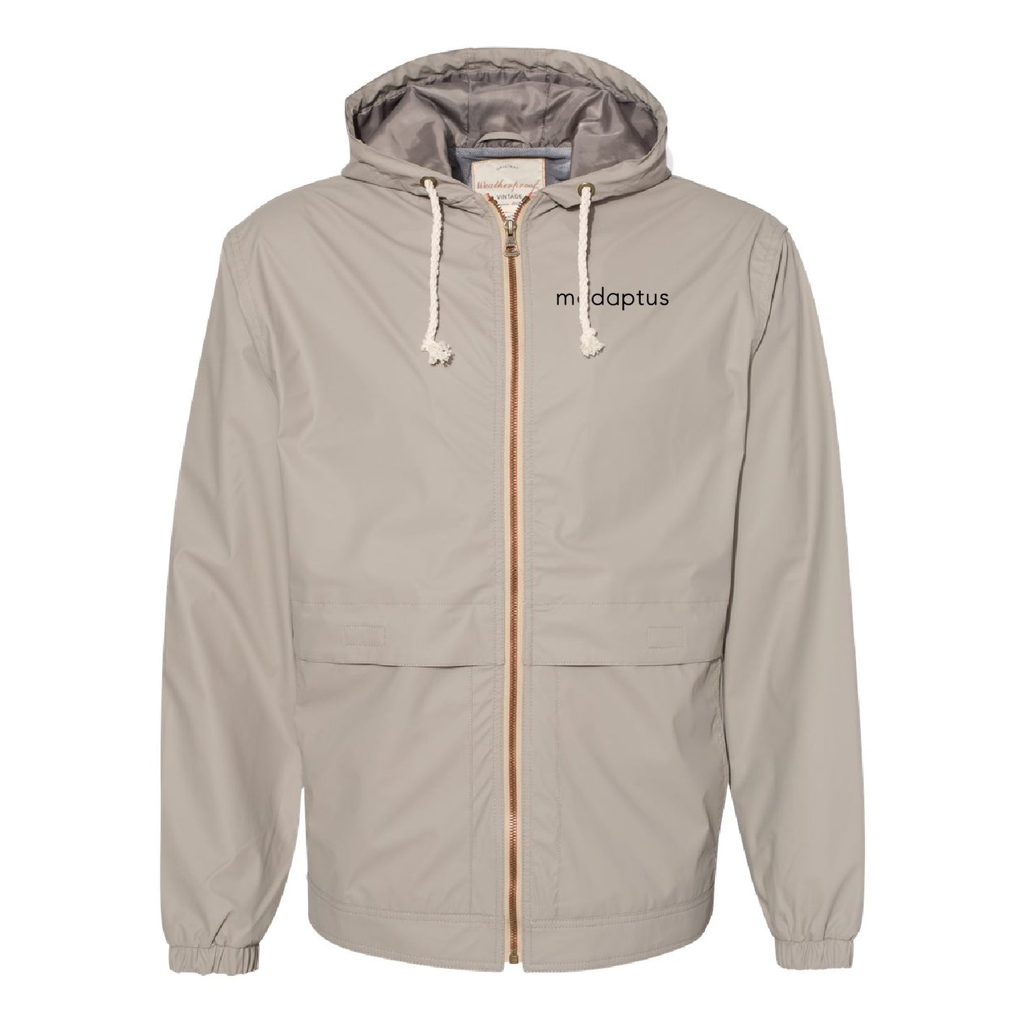 Medaptus Vintage Hooded Rain Jacket