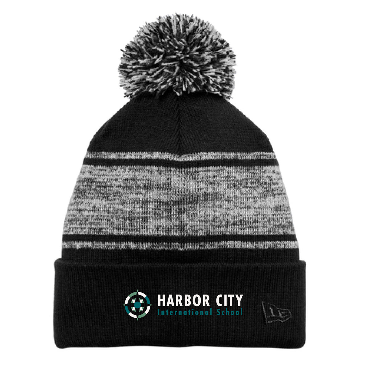 Harbor City Knit Chilled Pom Beanie