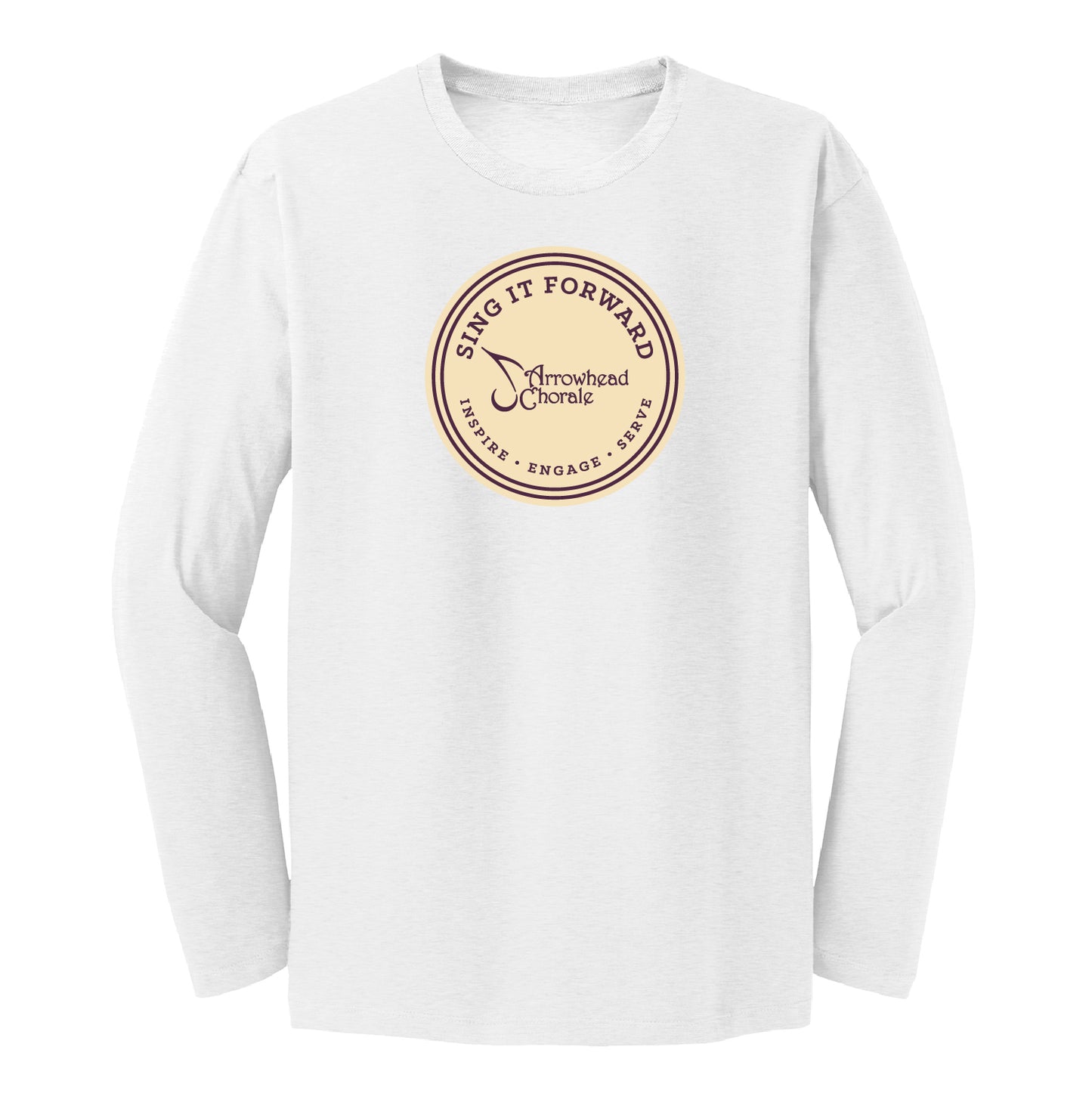 Arrowhead Chorale Sing It Forward Soft Cotton Long Sleeve