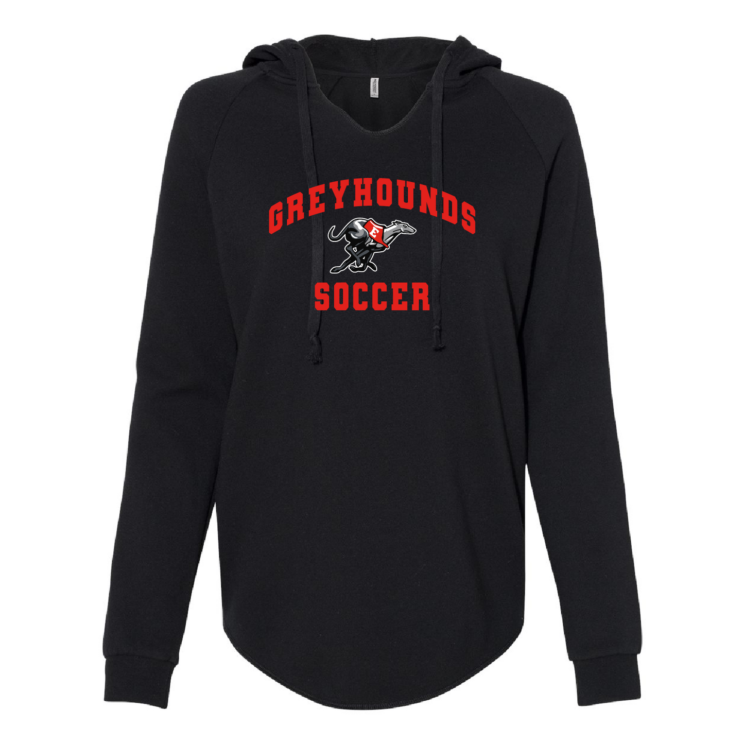 East Boys Soccer Women's Lightweight Hooded Sweatshirt
