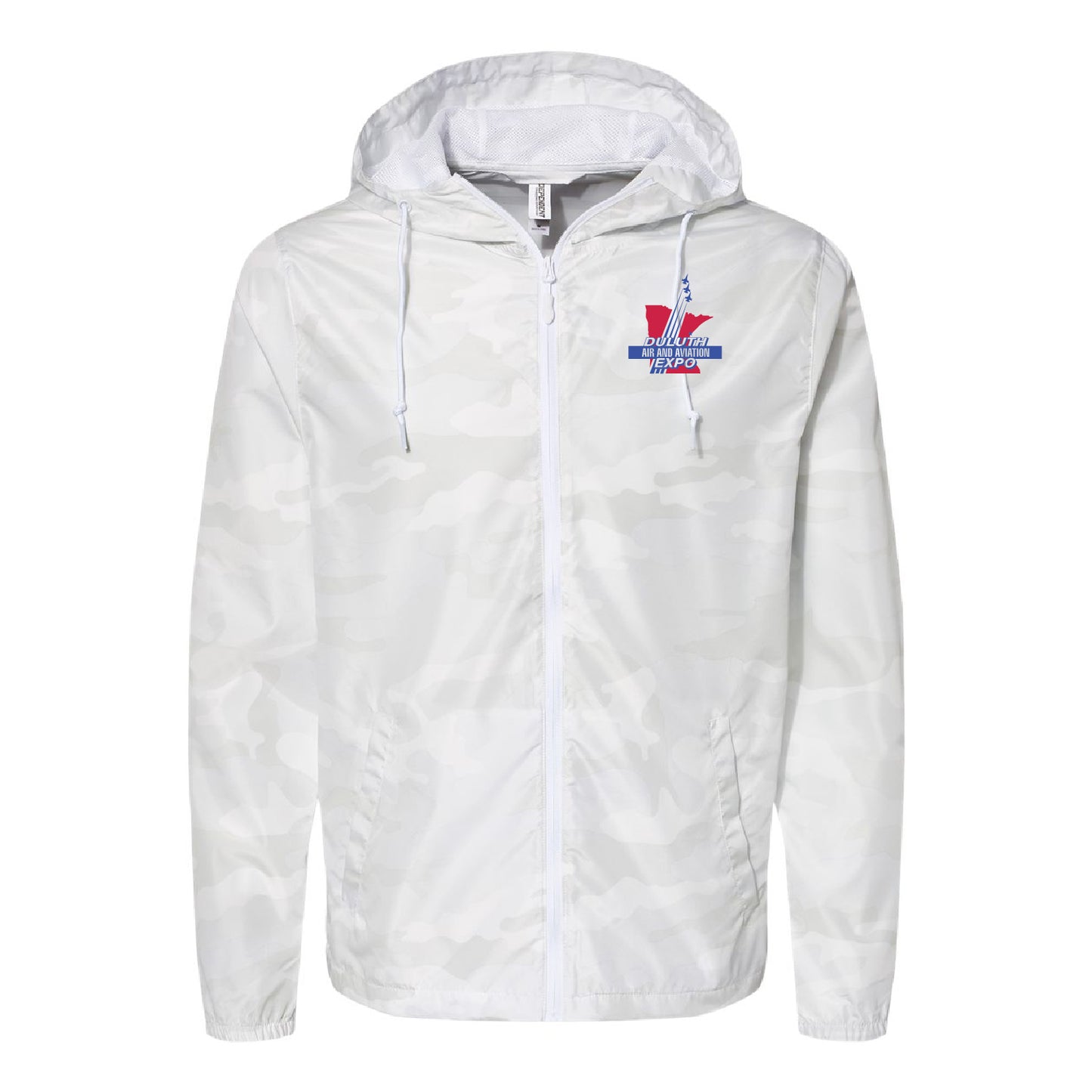 Duluth Airshow Unisex Lightweight Windbreaker Full-Zip Jacket