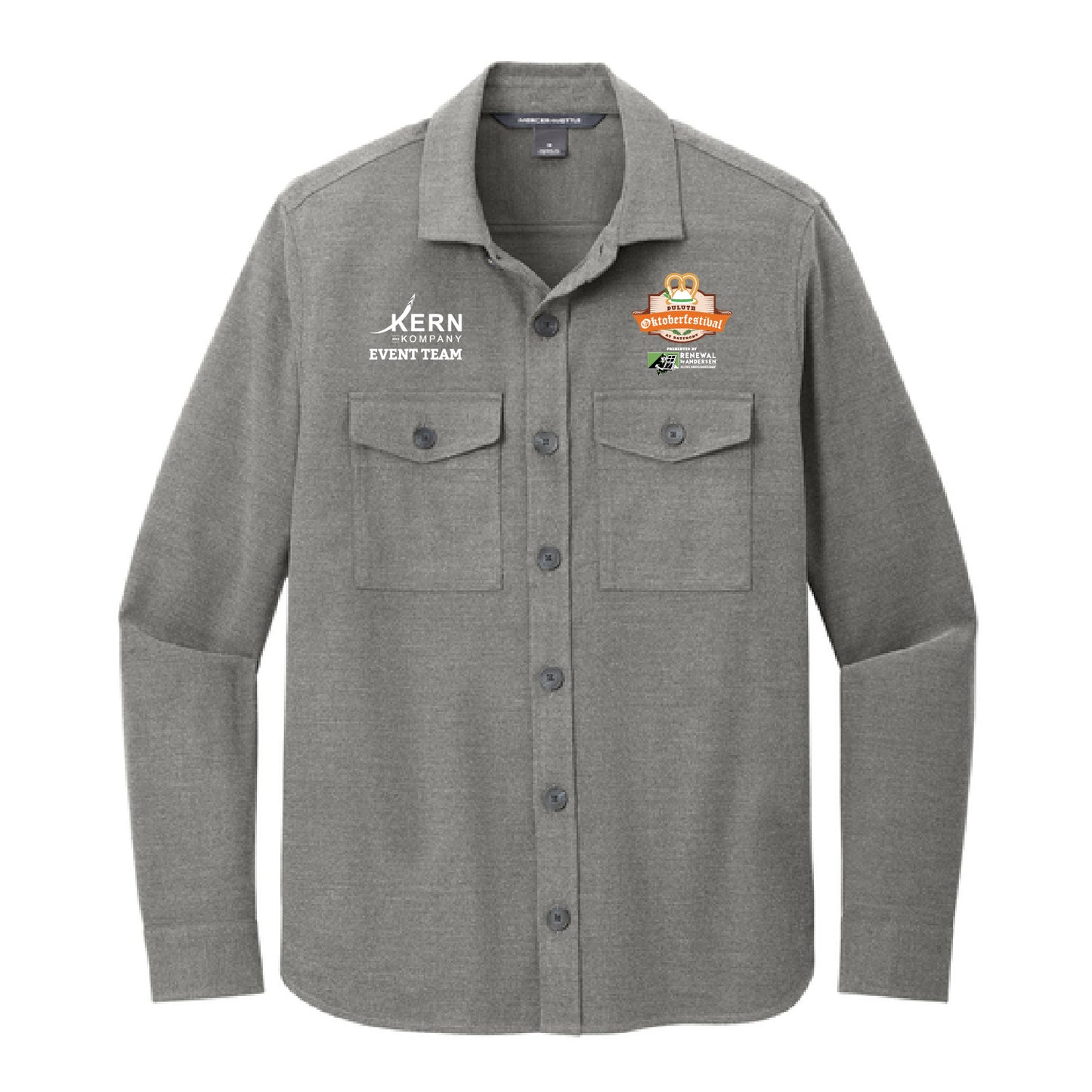 Duluth Oktoberfestival Team Long Sleeve Twill Overshirt