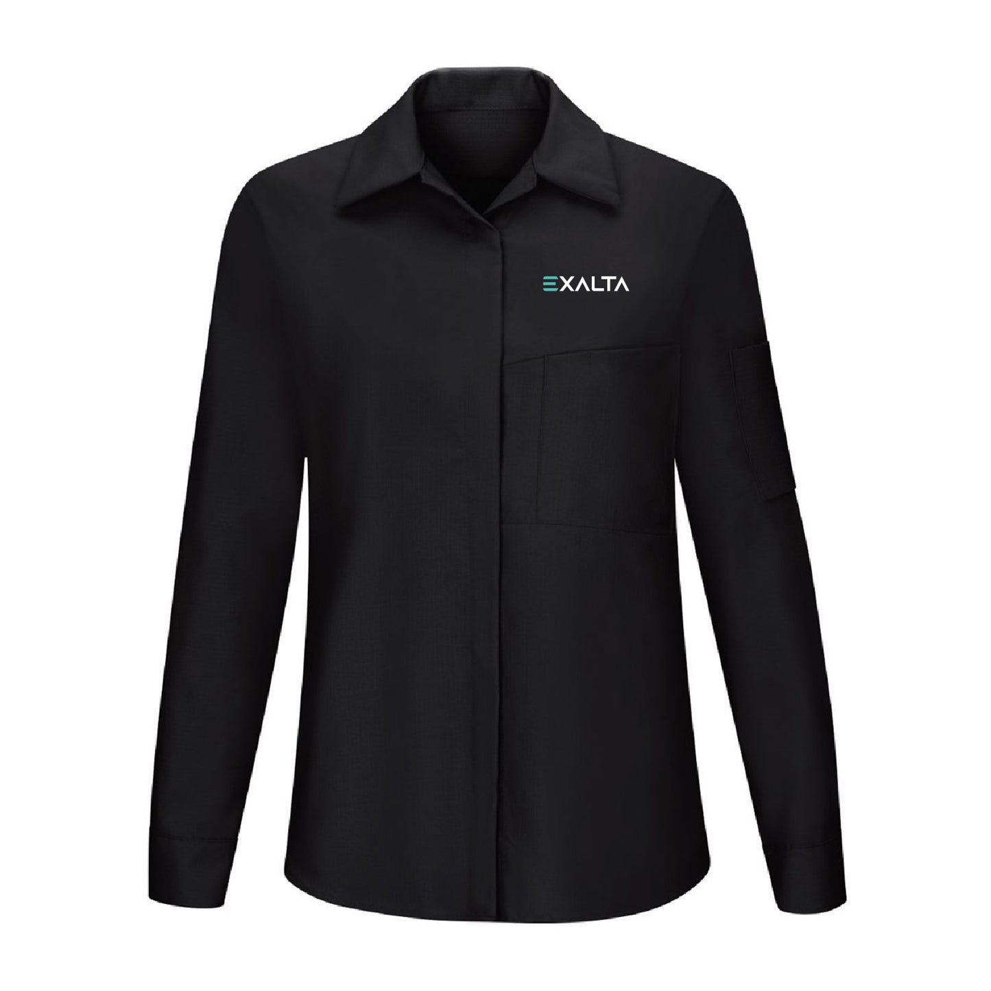 Exalta Women's Performance Plus Long Sleeve Shop Shirt with Oilblok Technology