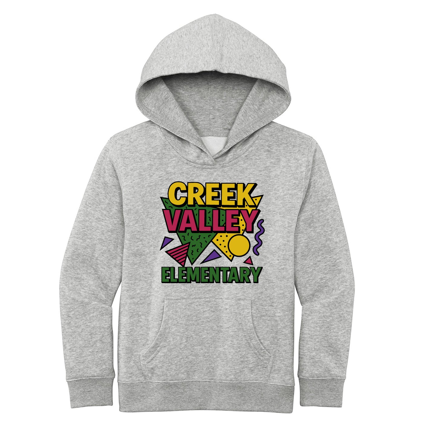 Creek Valley District® Youth V.I.T.™ Fleece Hoodie 90s Theme