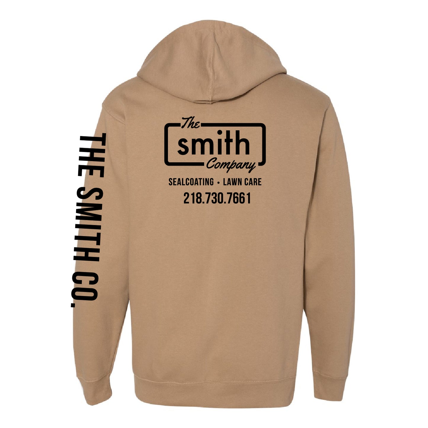 The Smith Company Unisex Midweight Hooded Sweatshirt