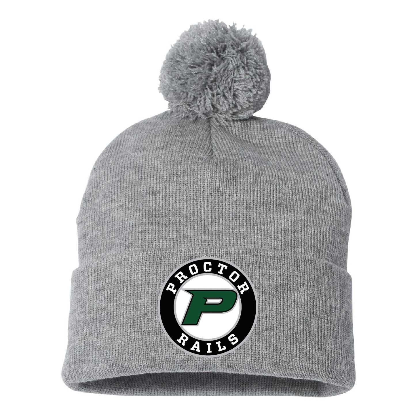 PAHA Apparel Store Pom-Pom Cuffed Beanie
