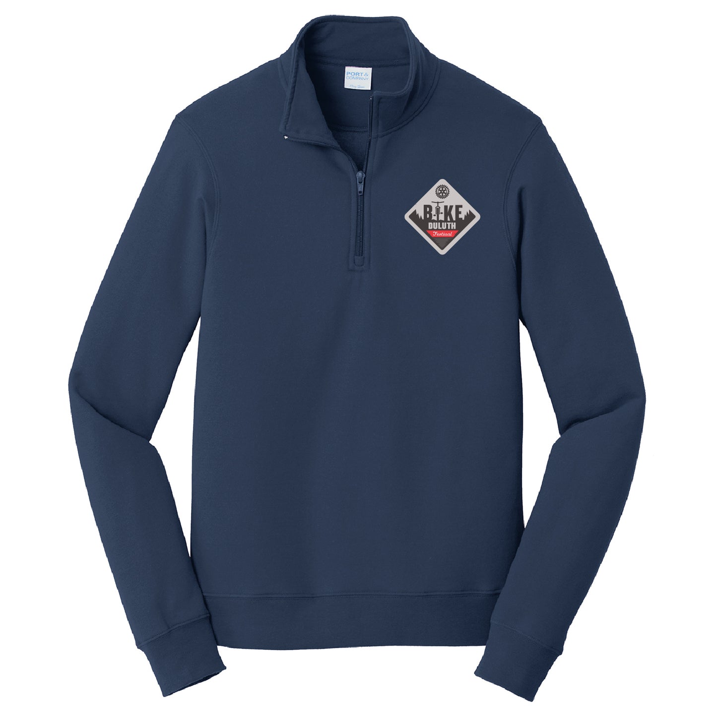 Bike Duluth Festival Fleece 1/4-Zip Pullover Sweatshirt 1