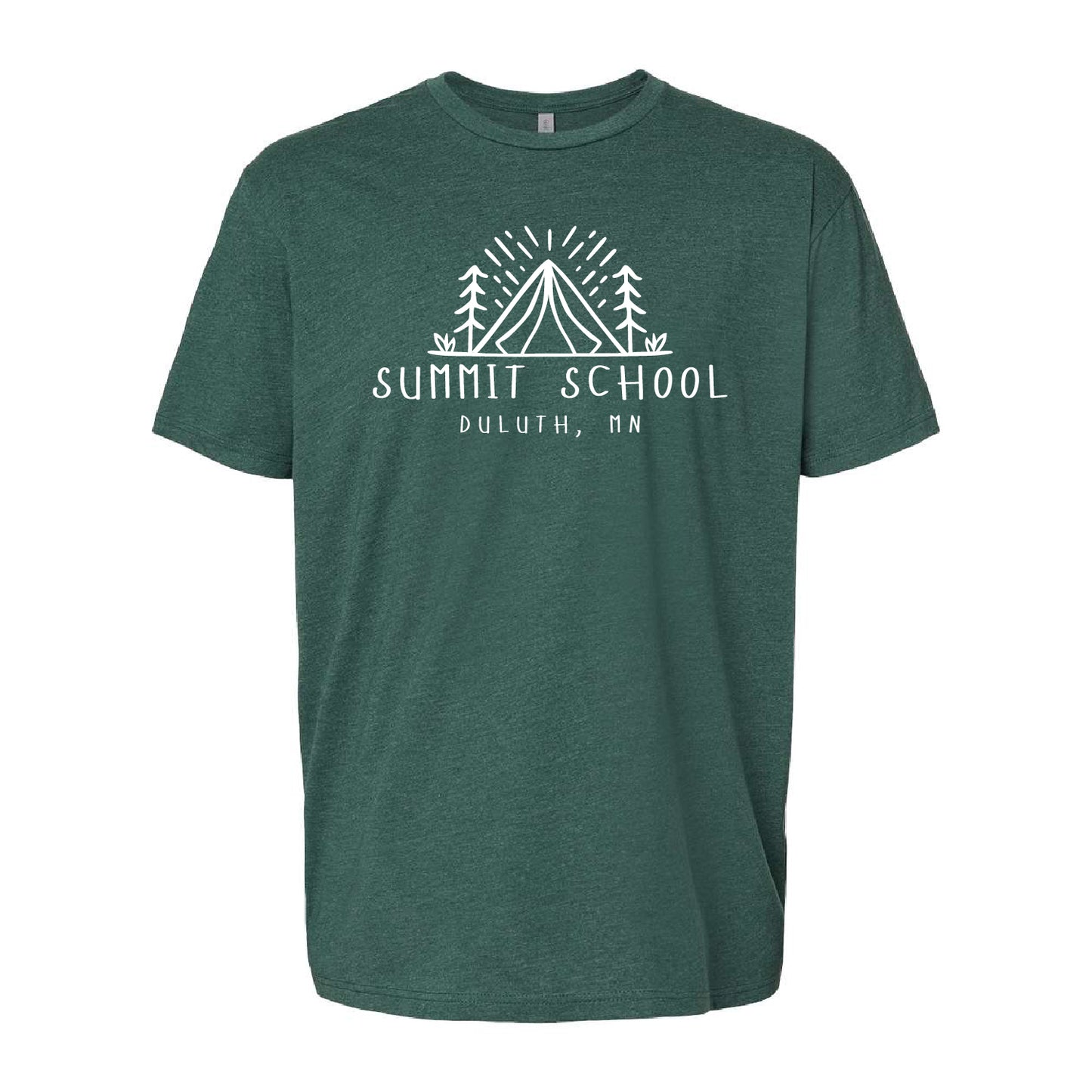 Summit School Unisex CVC Short Sleeve Crew