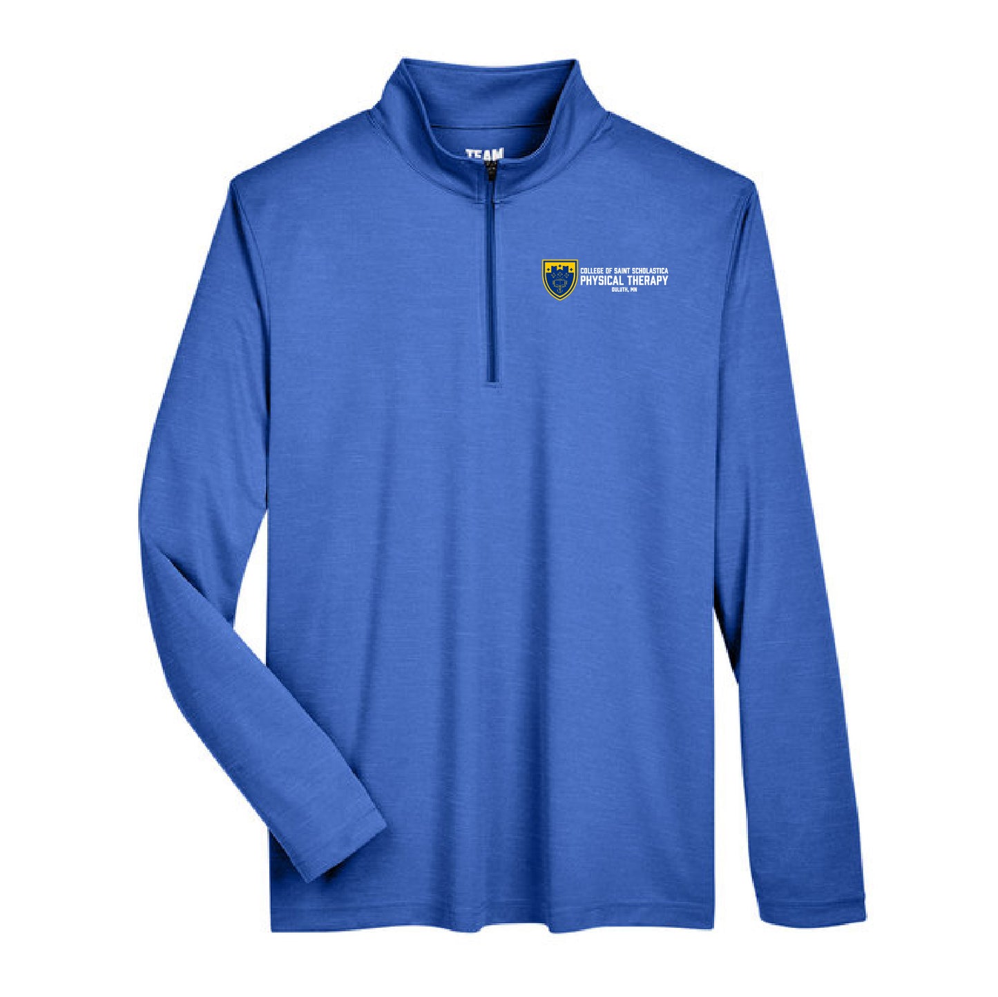 CSS DPT Men's Zone Sonic Heather Performance Quarter-Zip